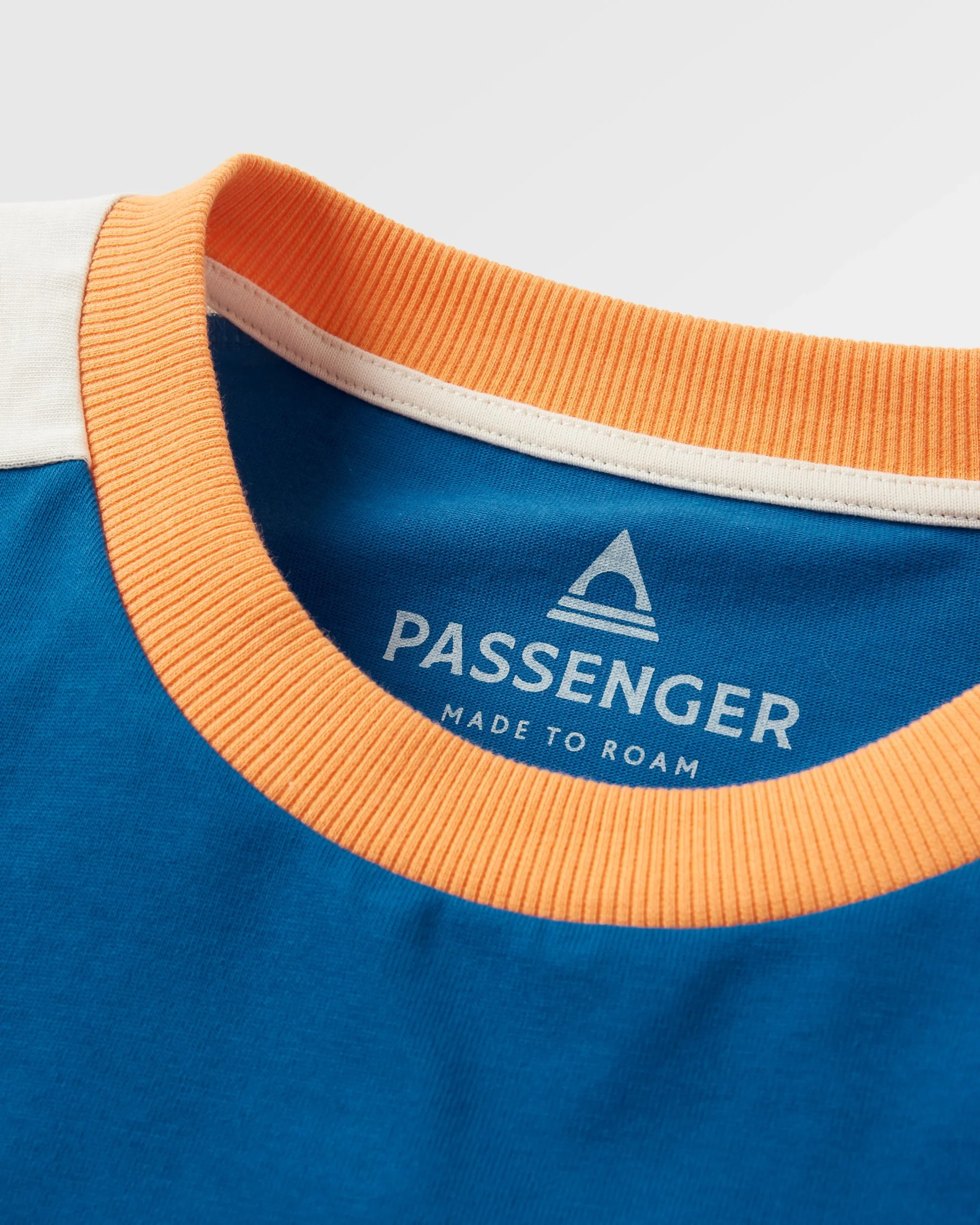 Hilltop Organic Cotton LS T-Shirt - Azure Blue - Image 6