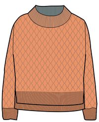 Hinterland Knitted Jumper - Apricot - Image 12