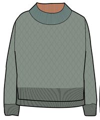Hinterland Knitted Jumper - Pistachio - Image 12