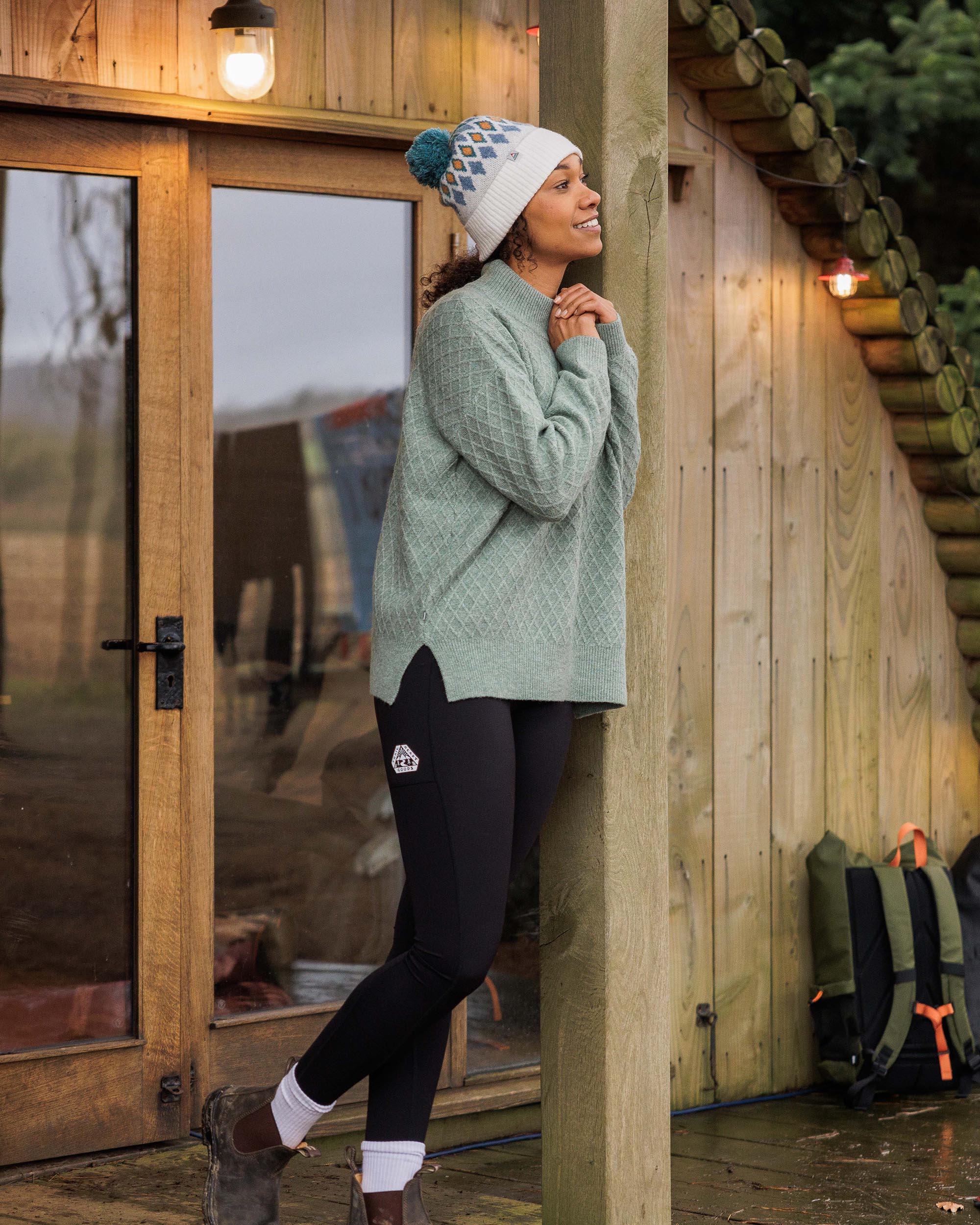 Hinterland Knitted Jumper - Pistachio - Image 4