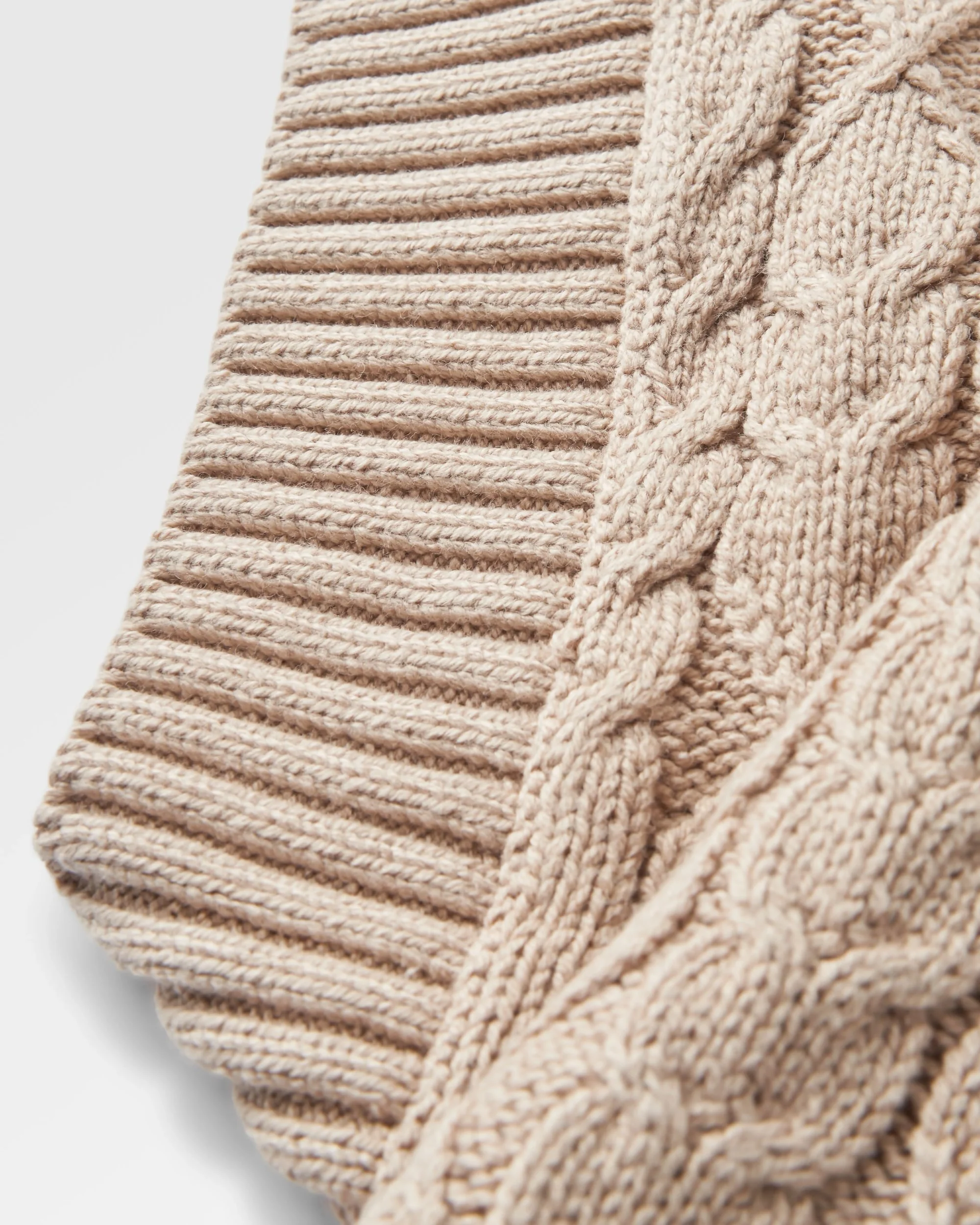 Homely Knitted Cardigan - Simply Taupe - Image 10