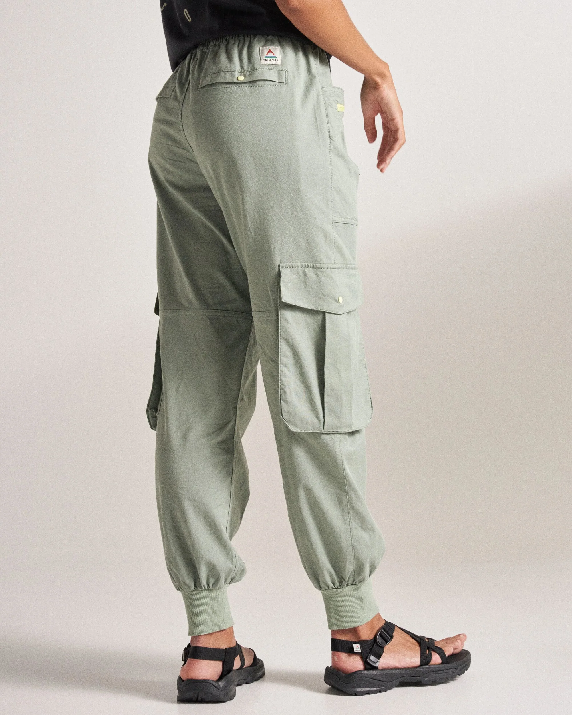 Hydrilla Organic Cotton Trouser - Pistachio - Image 3