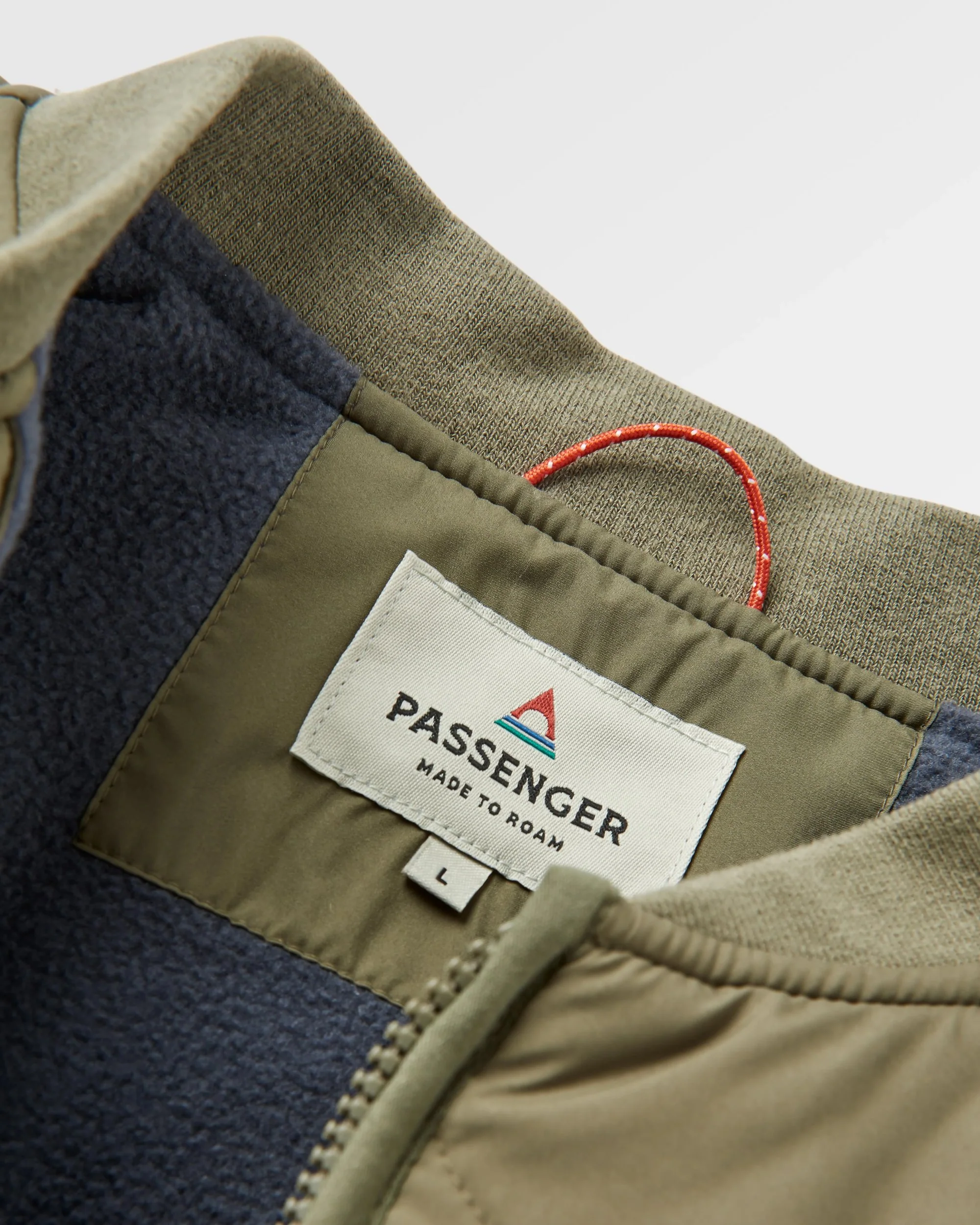 Hytte Fleece-lined Jacket - Dusty Olive - Image 7