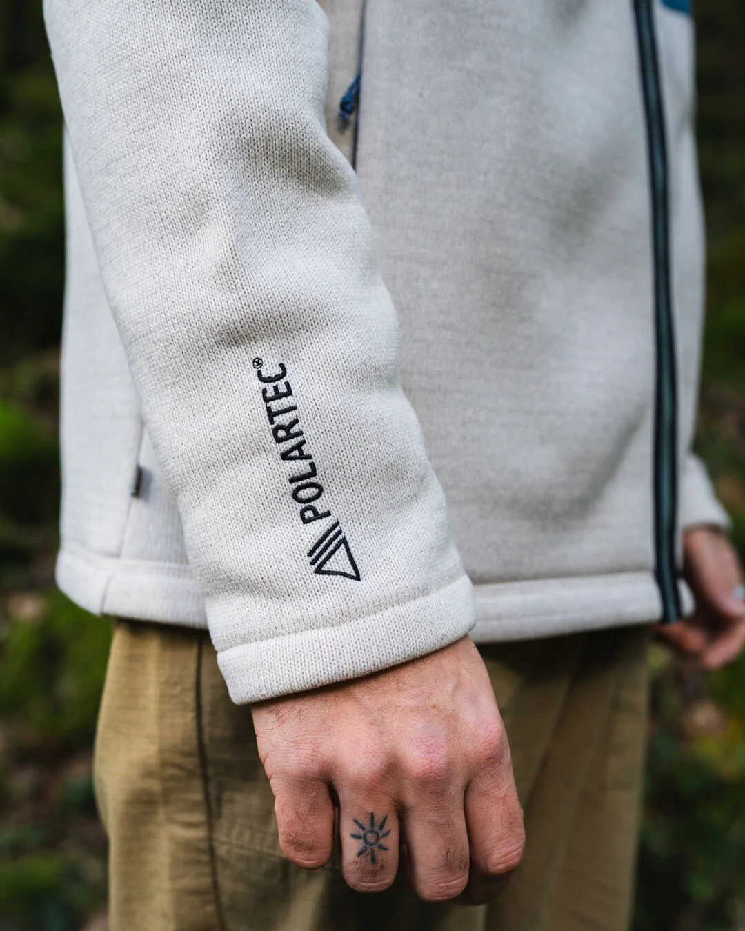 Men's Incline Polartec® Fleece - Vintage White - Image 5