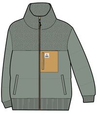 Inspire Insulated Jacket - Pistachio - Image 9