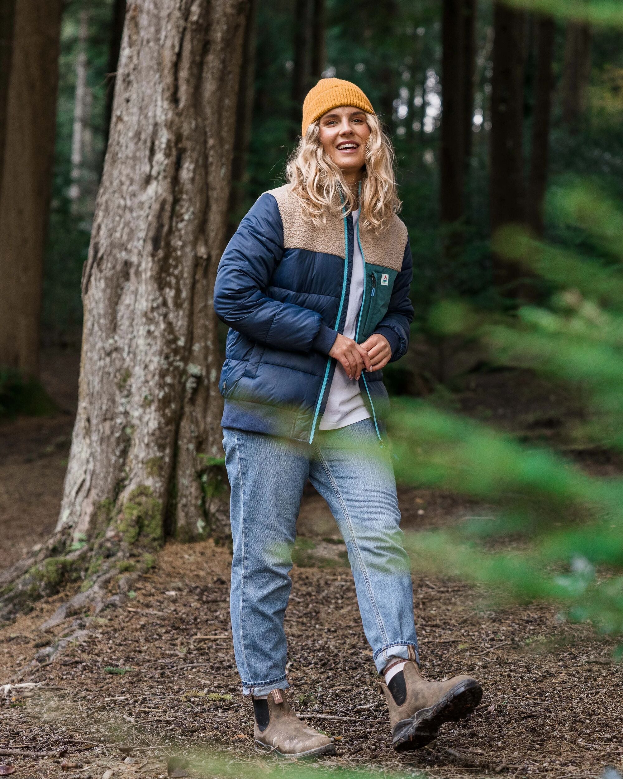 Inspire Insulated Jacket - Rich Navy - Image 4