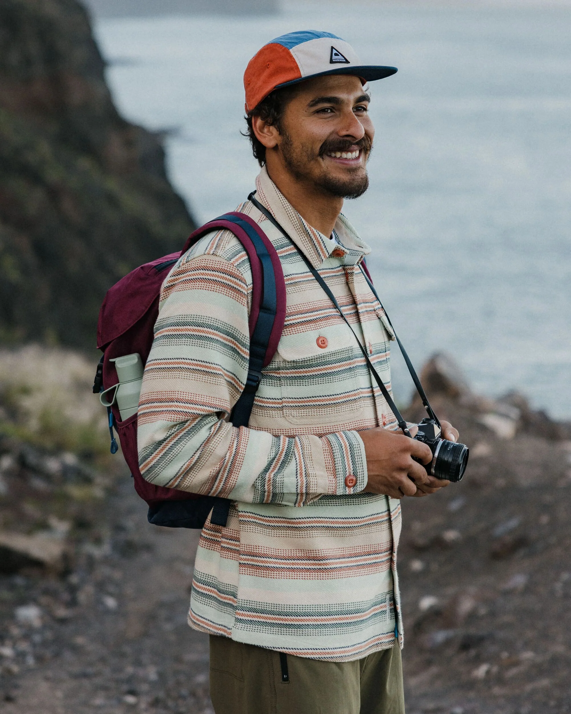 Island Twill Shirt - Birch Beach Stripe - Image 3