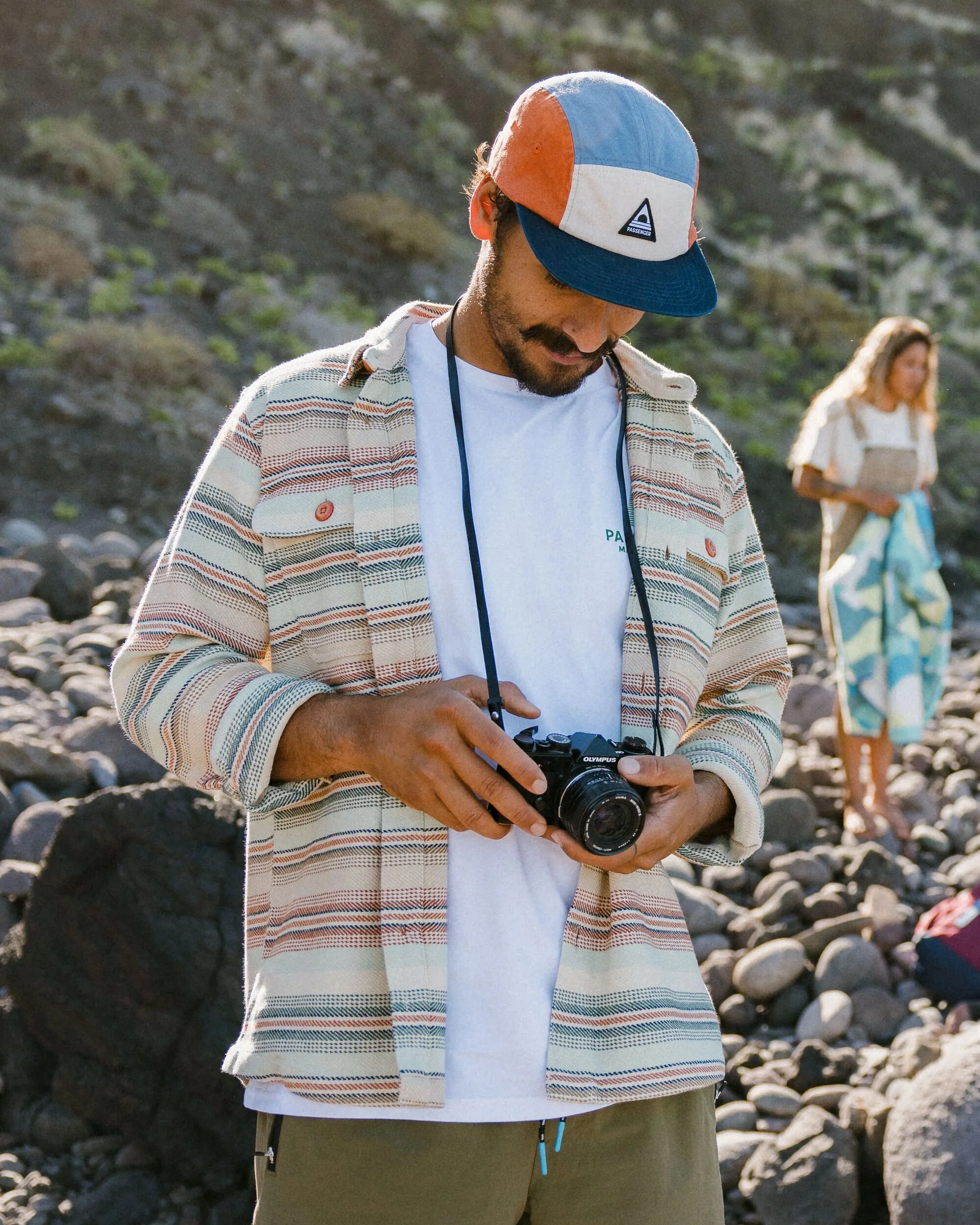 Island Twill Shirt - Birch Beach Stripe - Image 5