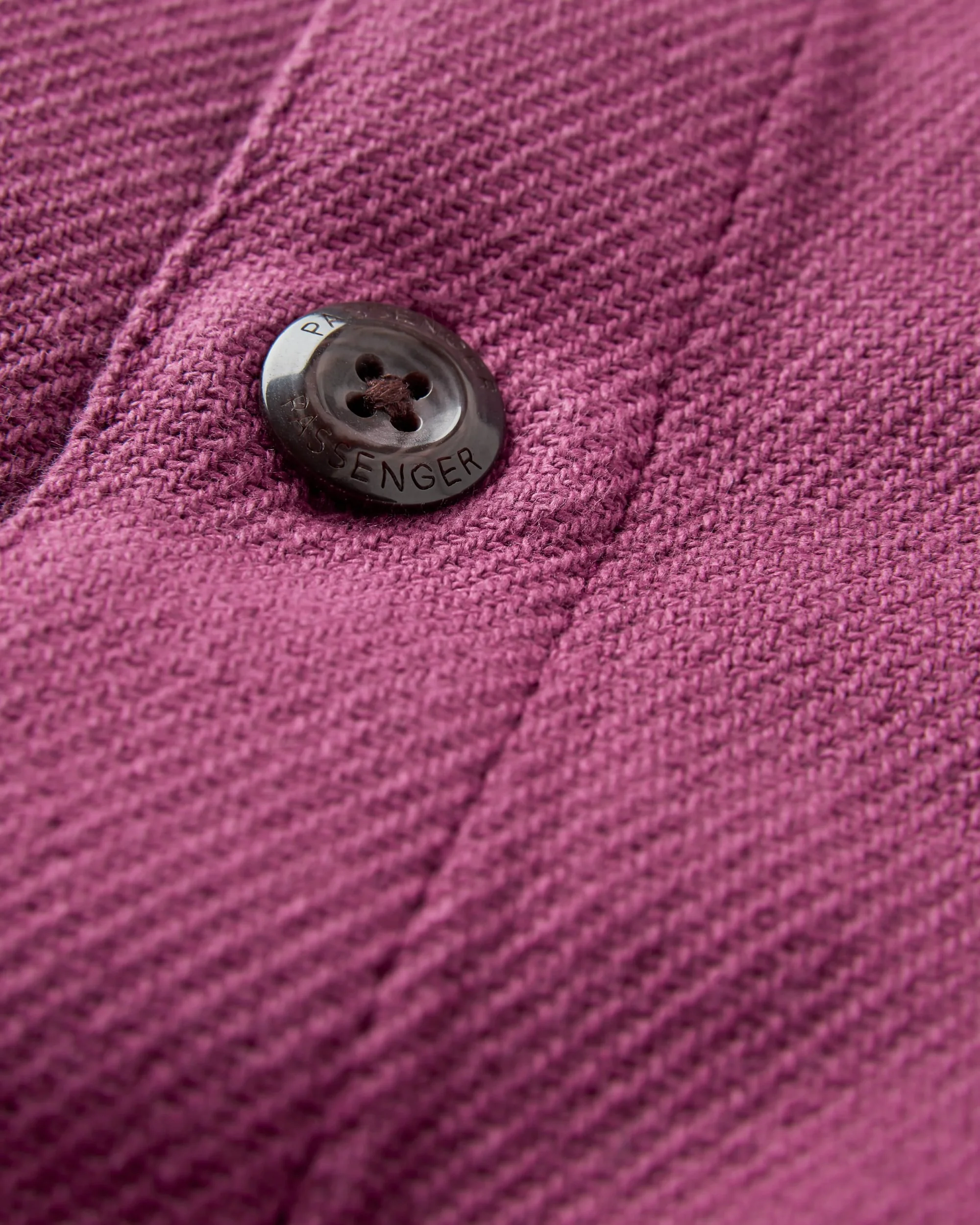 Island Twill Shirt - Warm Berry - Image 4