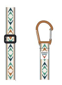 Ivy Exchangeable Bag Strap - Stepping Stone - Sunrise Orange/Birch - Image 5