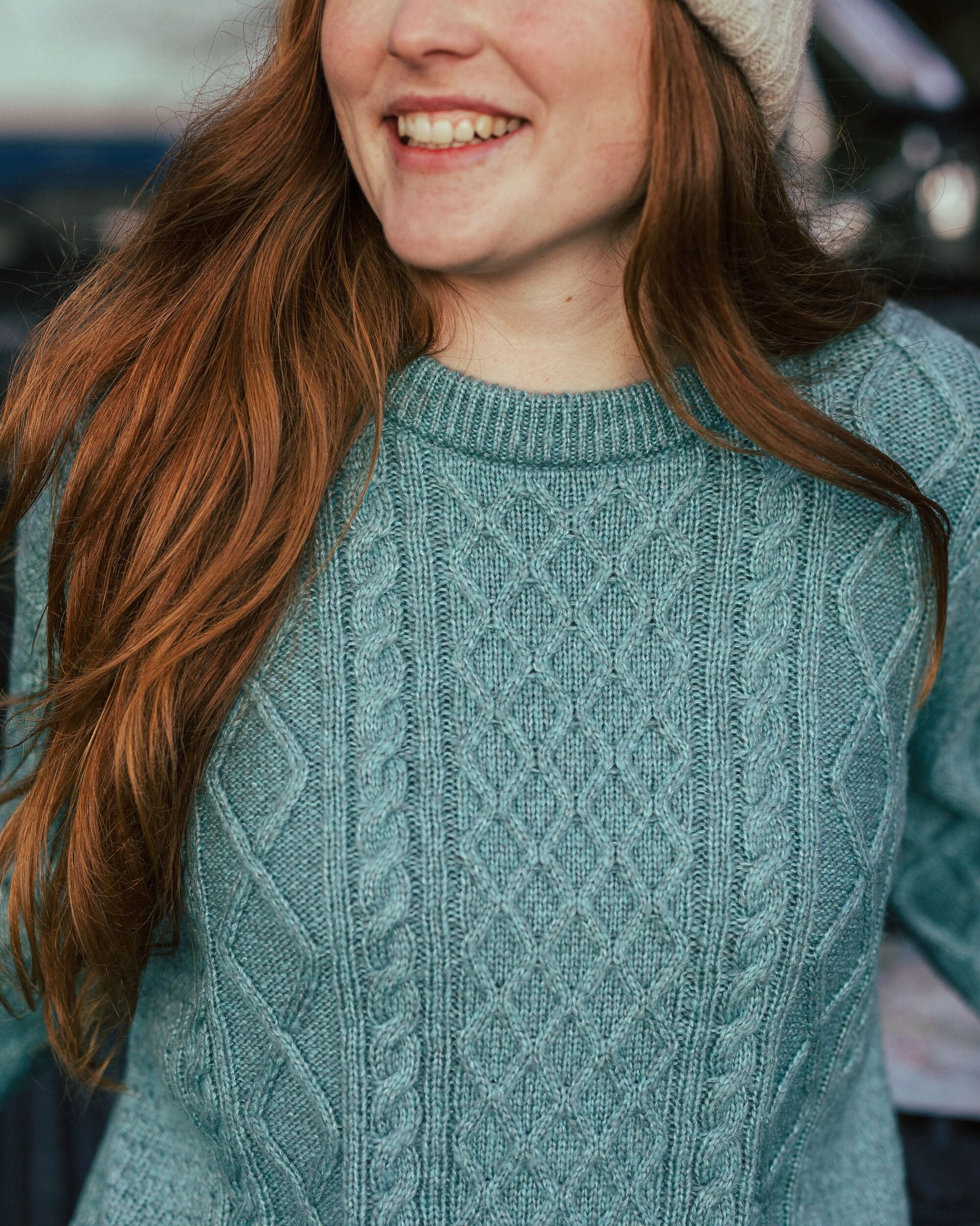 Juniper Knitted Jumper - Arctic - Image 4