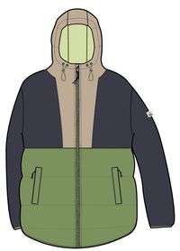 Kai Insulated Jacket - Charcoal - Image 11