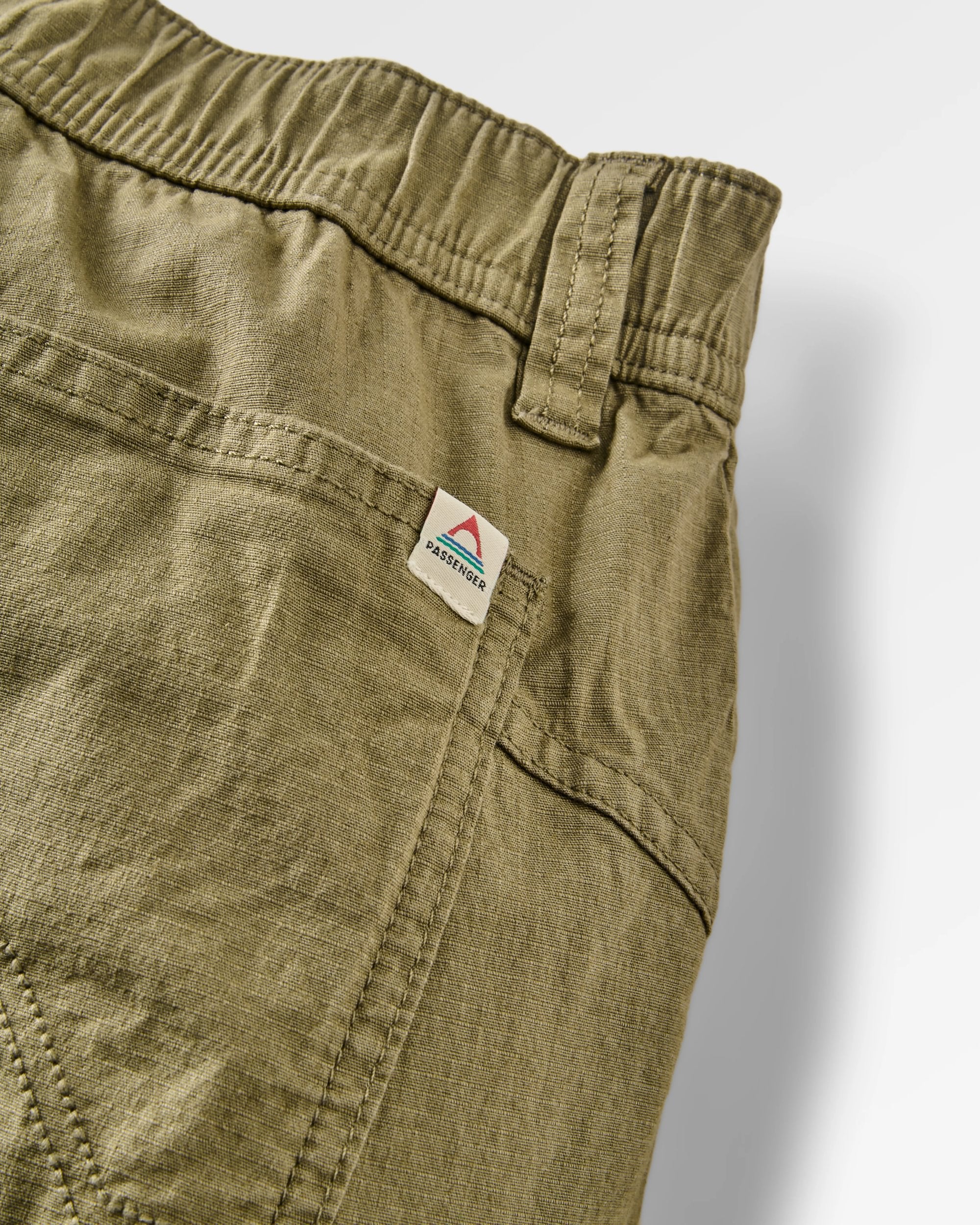 Kimmer Ripstop Cotton Trouser - Dusty Olive - Image 6