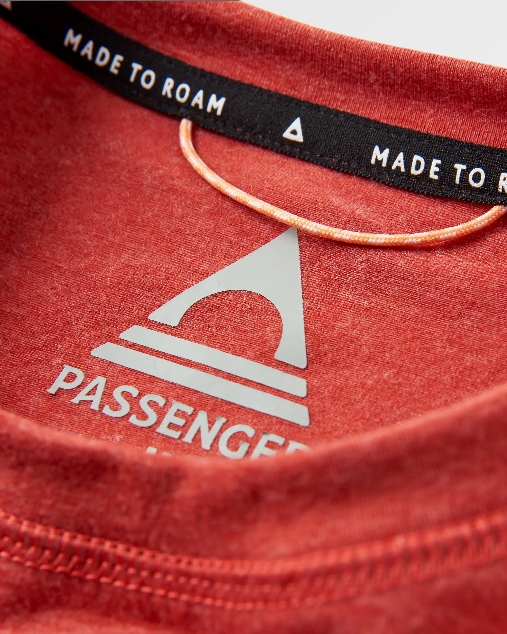 Kirkwood Textured Active T-Shirt - Red Ochre - Image 7