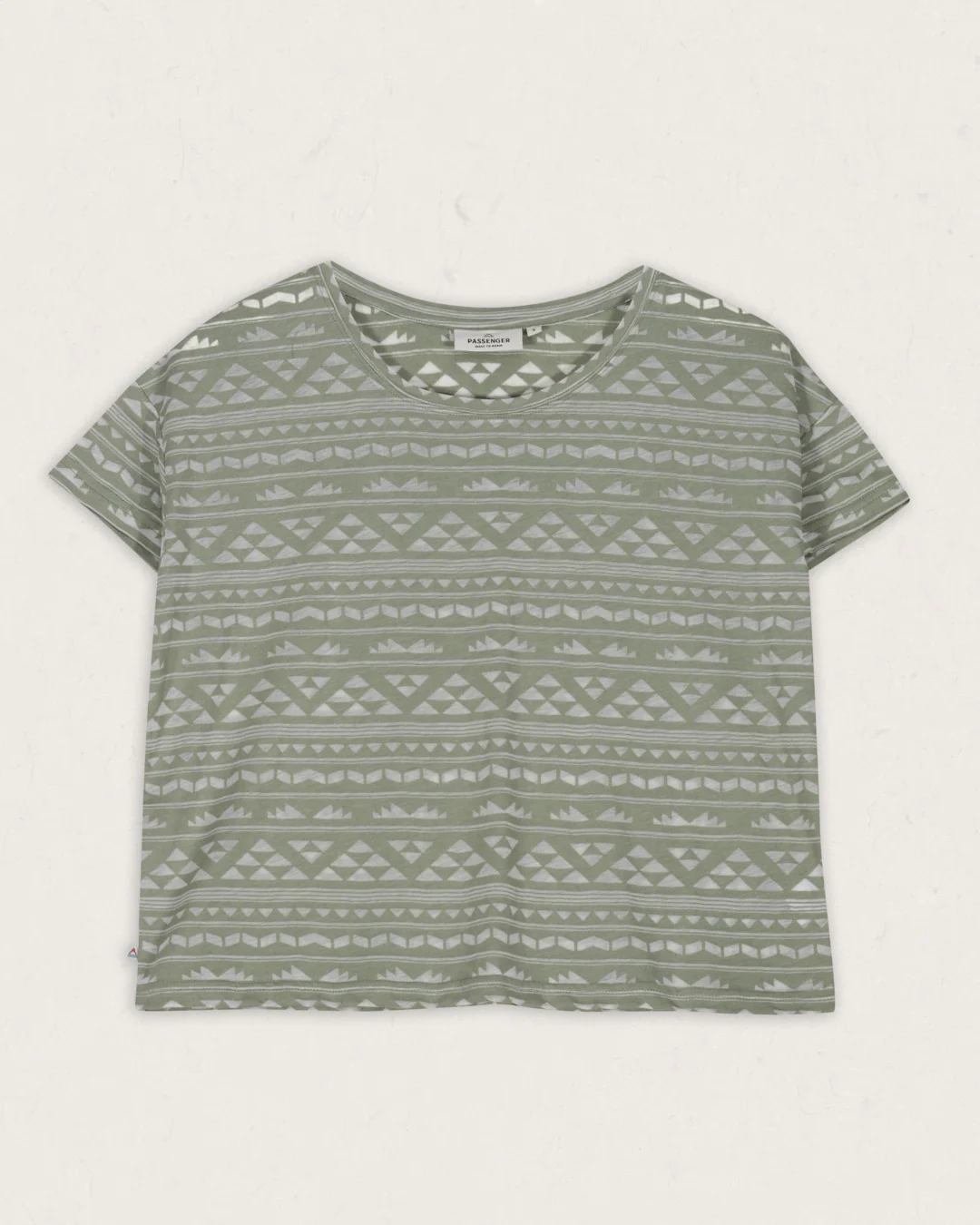 Kirra Devore T-Shirt - Pistachio - Image 5