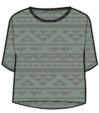 Kirra Devore T-Shirt - Pistachio - Image 7