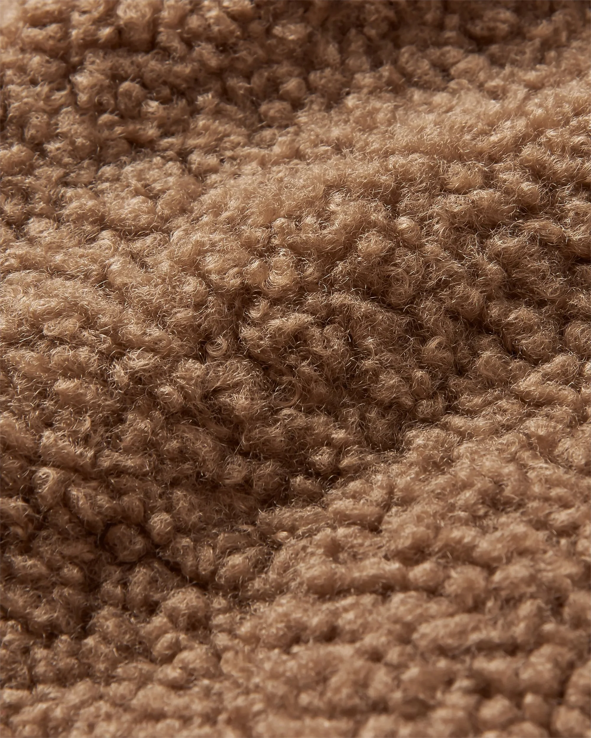 Kodiak Sherpa Lined Cord Overshirt - Red Ochre - Image 7
