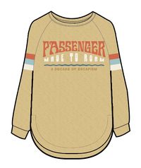 La Sarena Oversized LS T-Shirt - Ochre Yellow - Image 10
