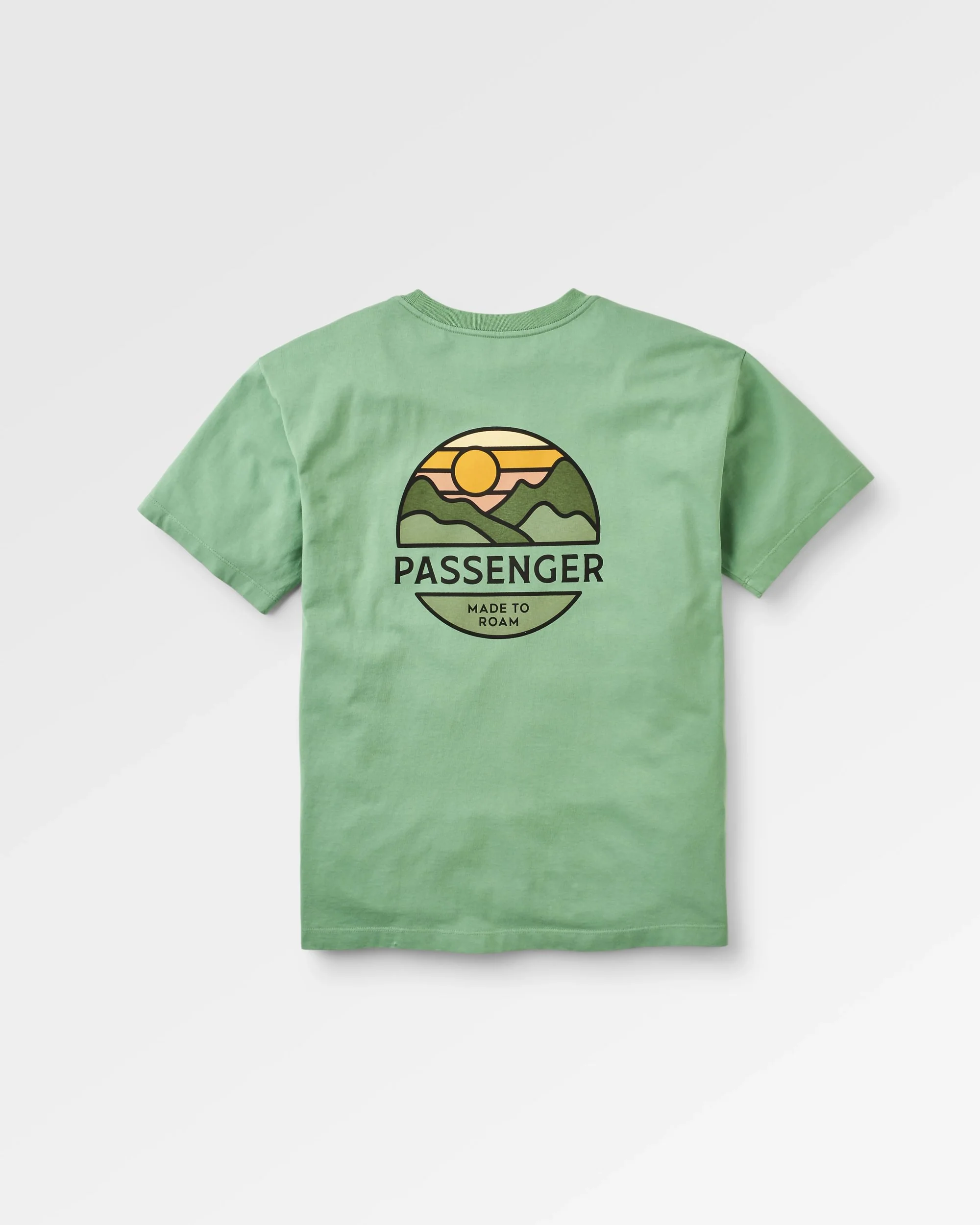 Laidback Relaxed Fit T-Shirt - Stem Green - Image 5