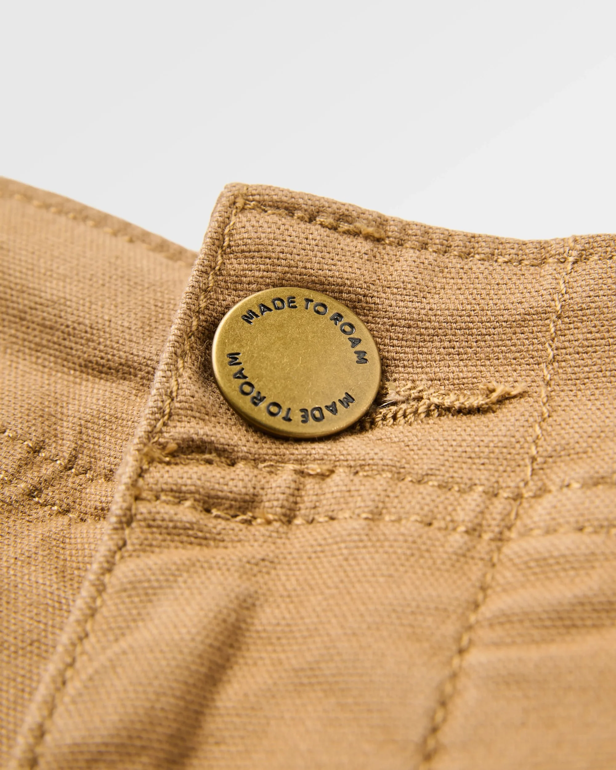 Lakeside Cargo Cotton Short - Caramel - Image 3