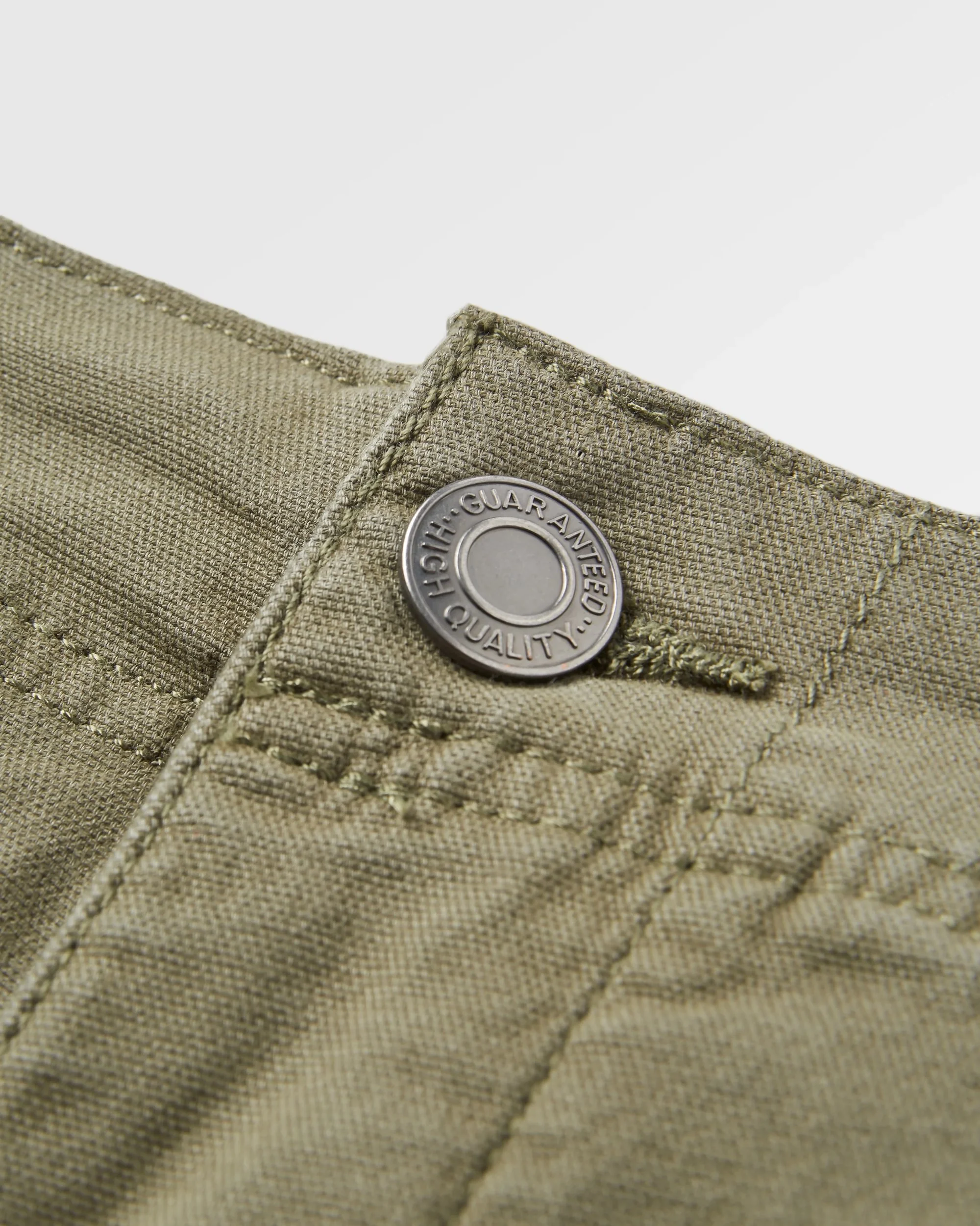 Lakeside Cargo Cotton Short - Dusty Olive - Image 6