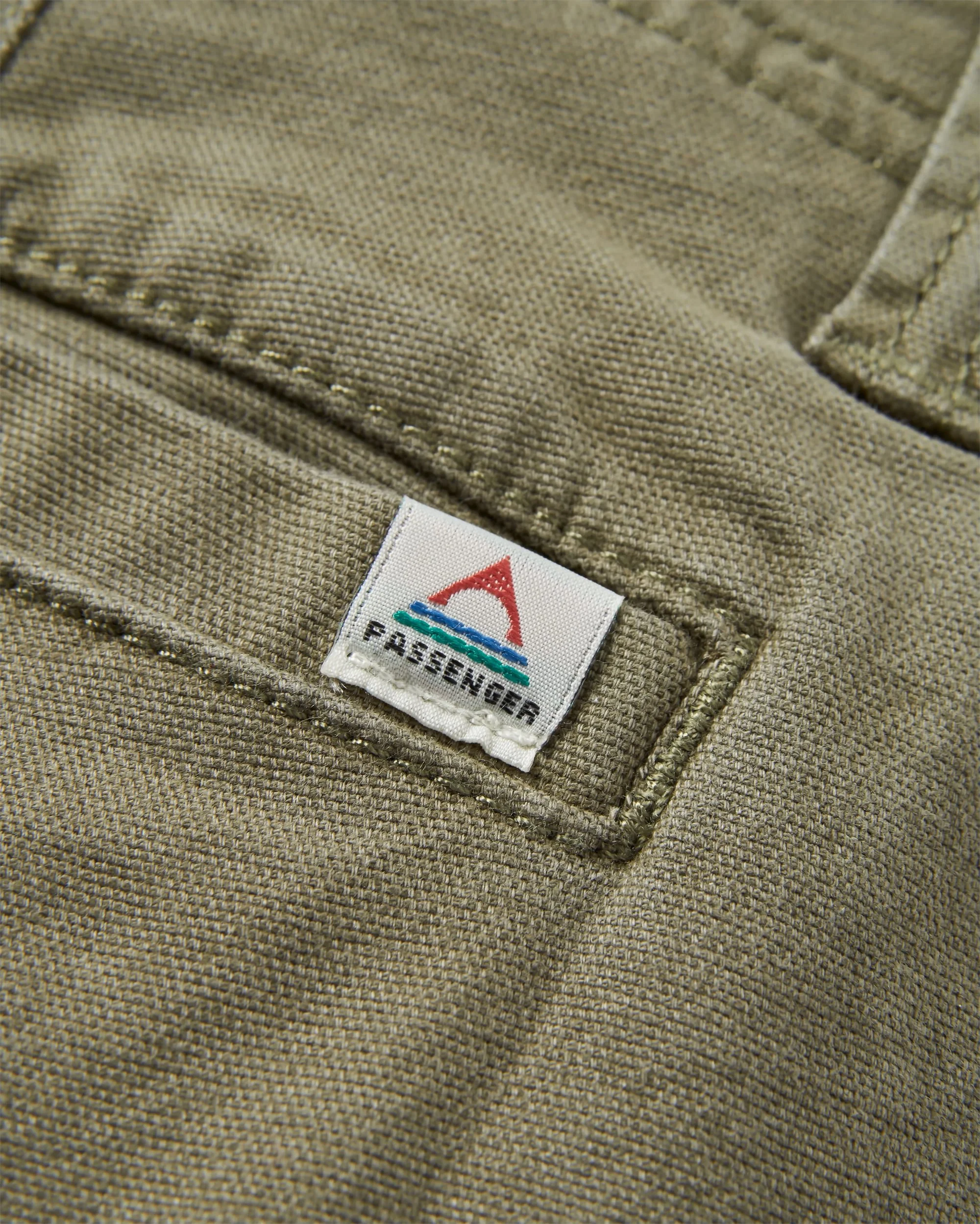 Lakeside Cargo Cotton Short - Dusty Olive - Image 8