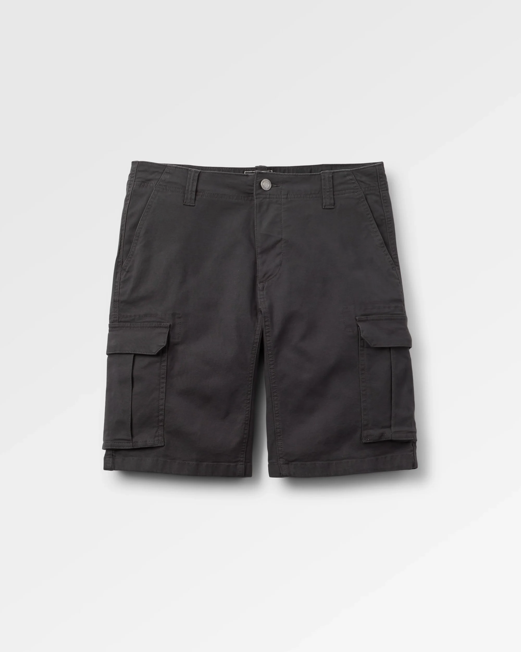 Lakeside Cargo Cotton Short - Faded Black - Image 2