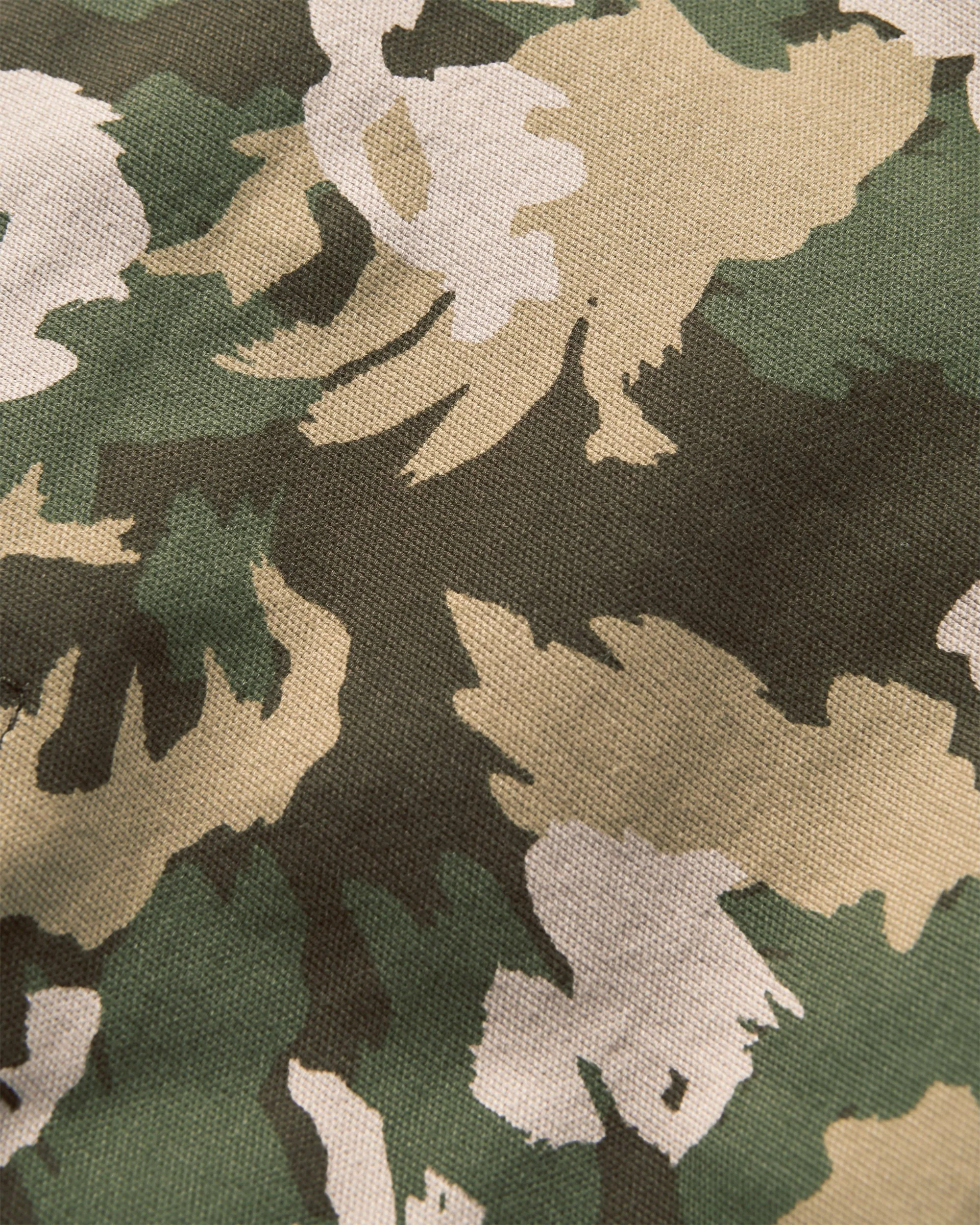 Lakeside Cargo Cotton Short - Woodland Camo Khaki - Image 7
