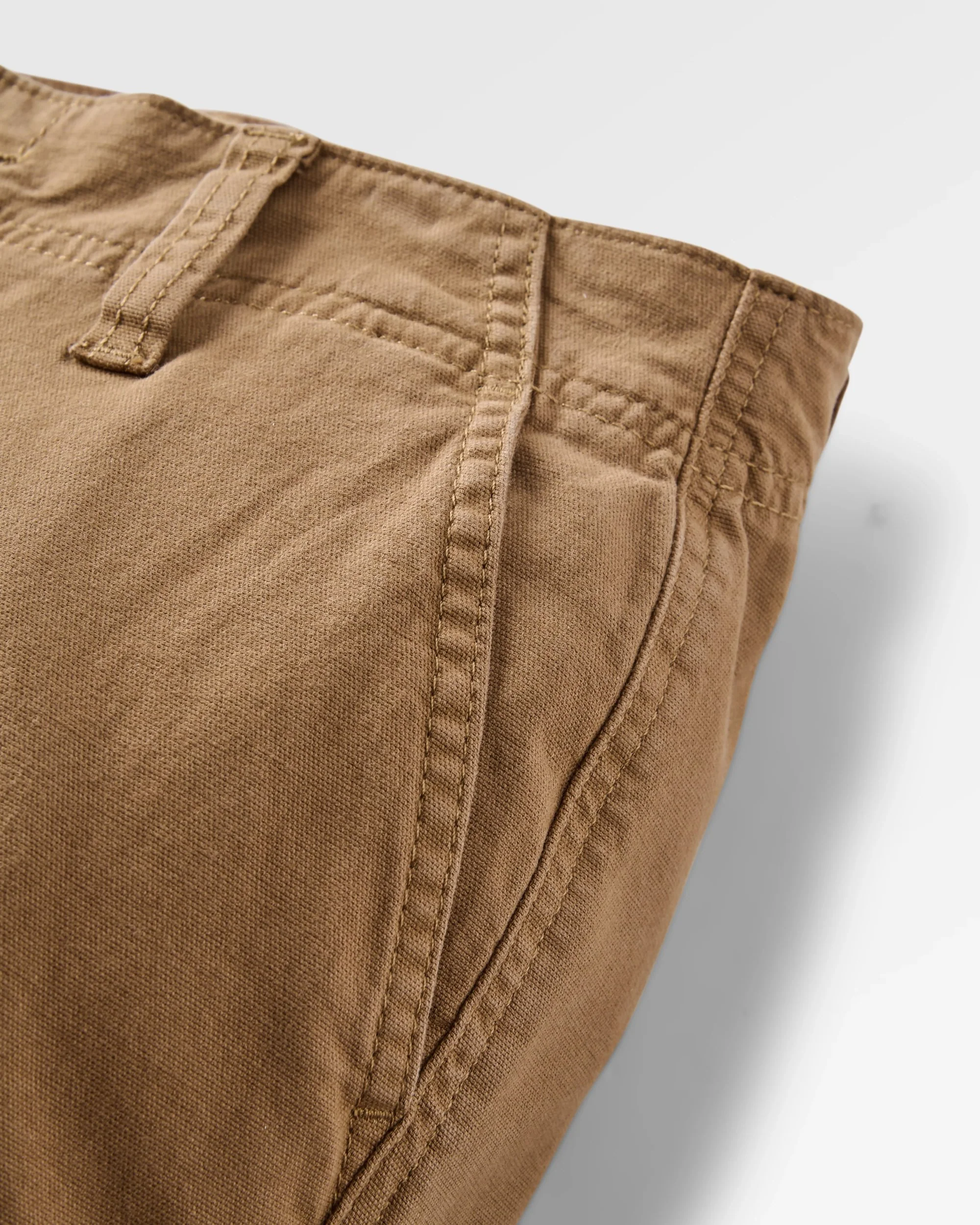 Lakeside Cargo Cotton Trouser - Caramel - Image 7
