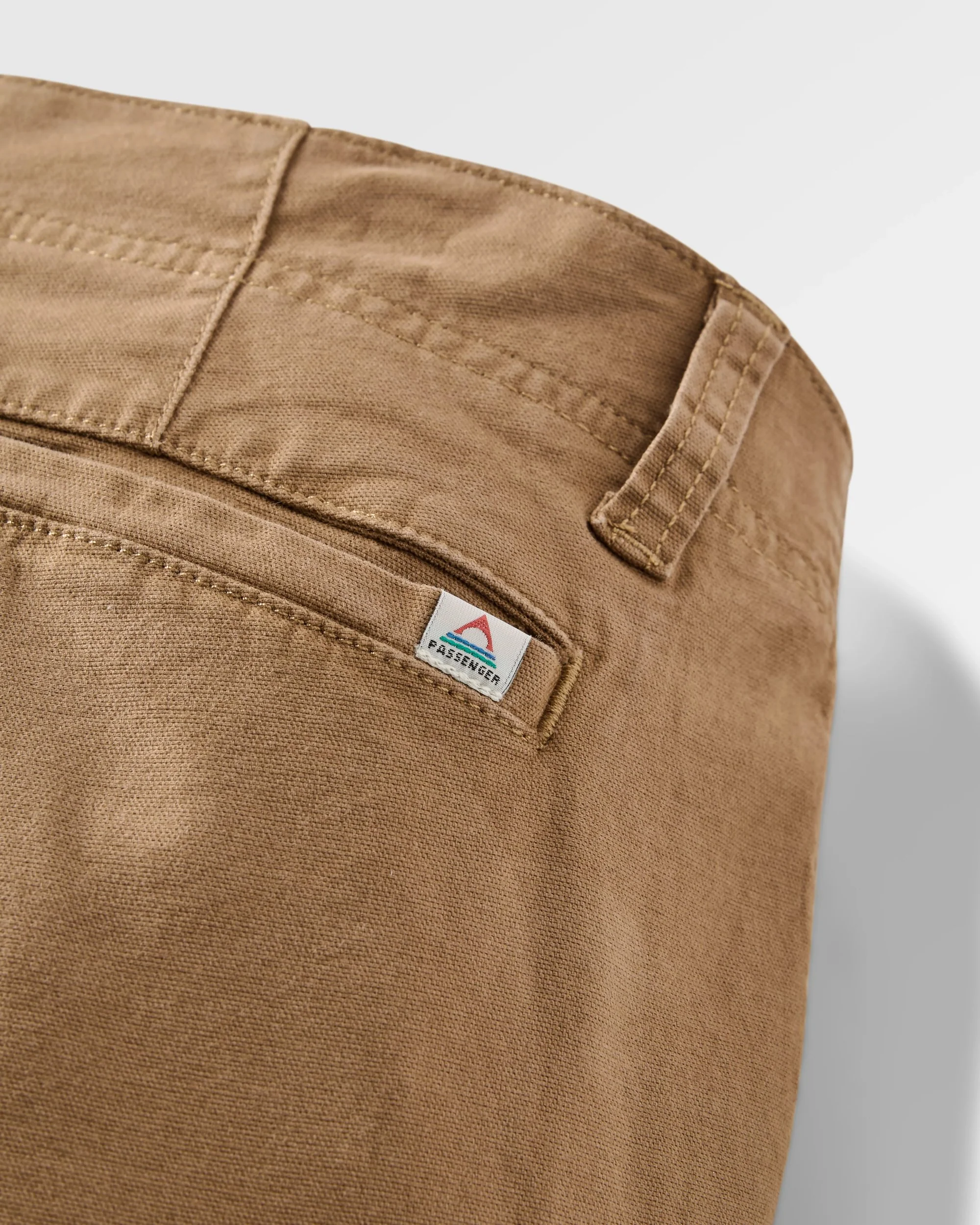 Lakeside Cargo Cotton Trouser - Caramel - Image 8