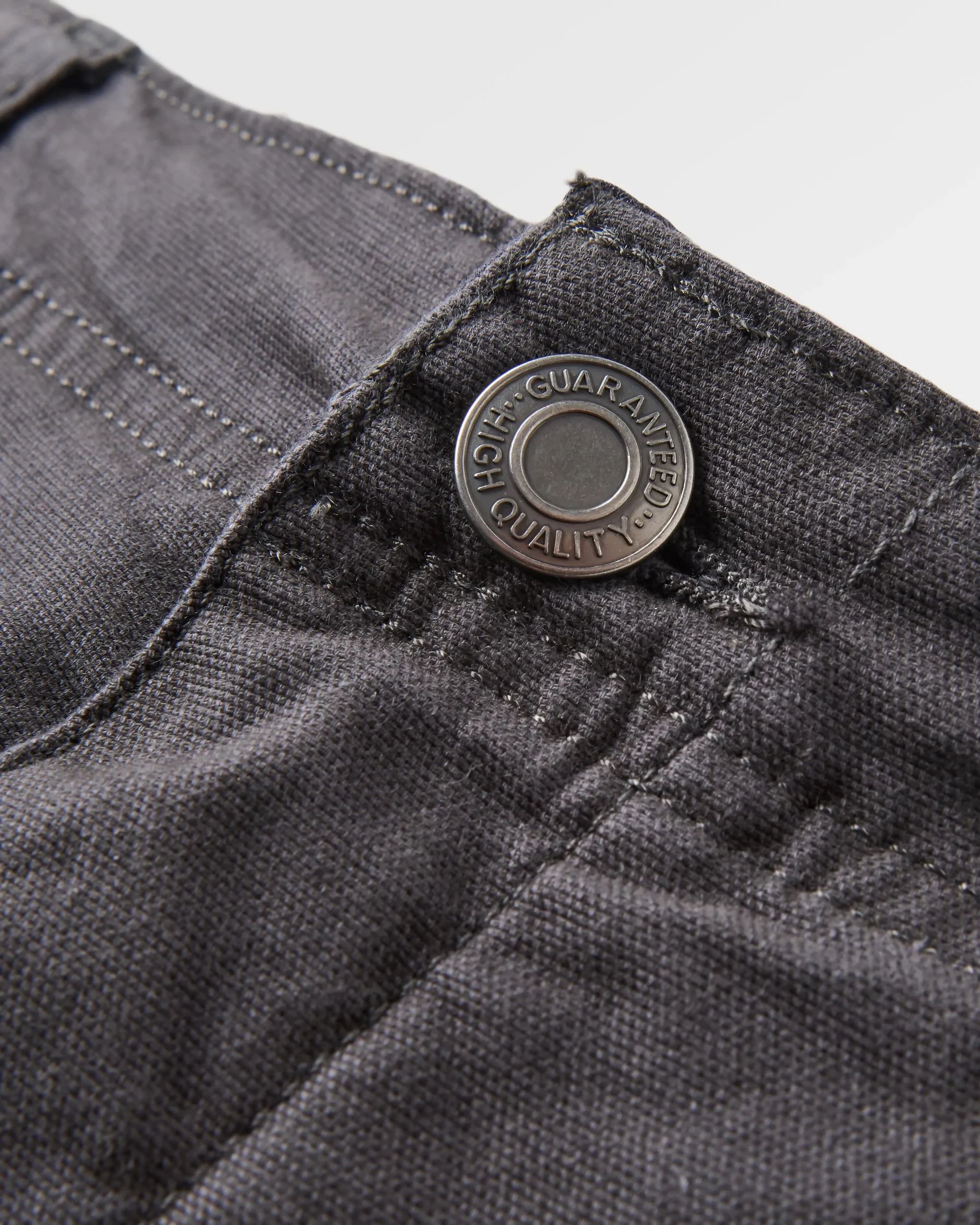 Lakeside Cargo Cotton Trouser - Faded Black - Image 7