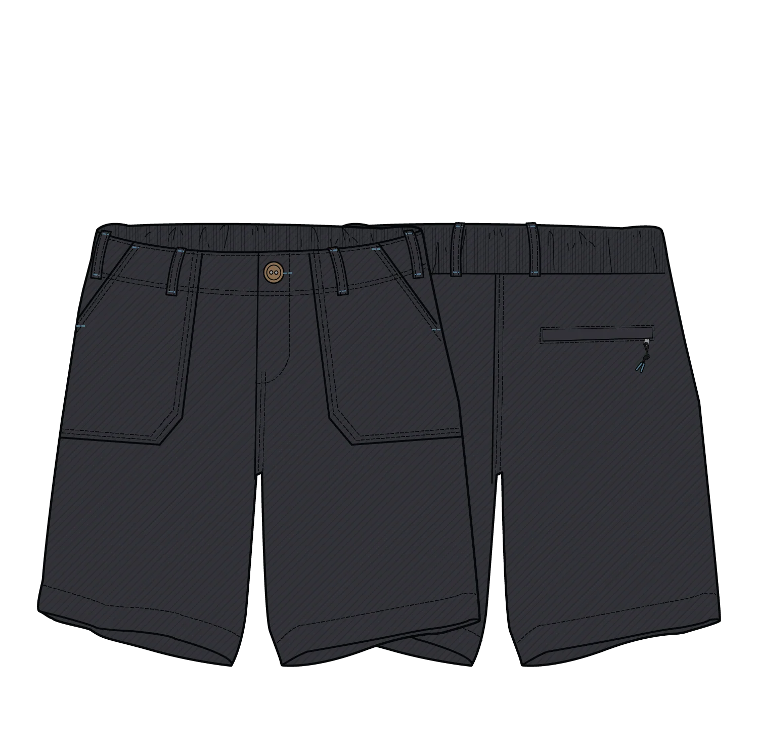 Lani Light Short - Black - Image 7