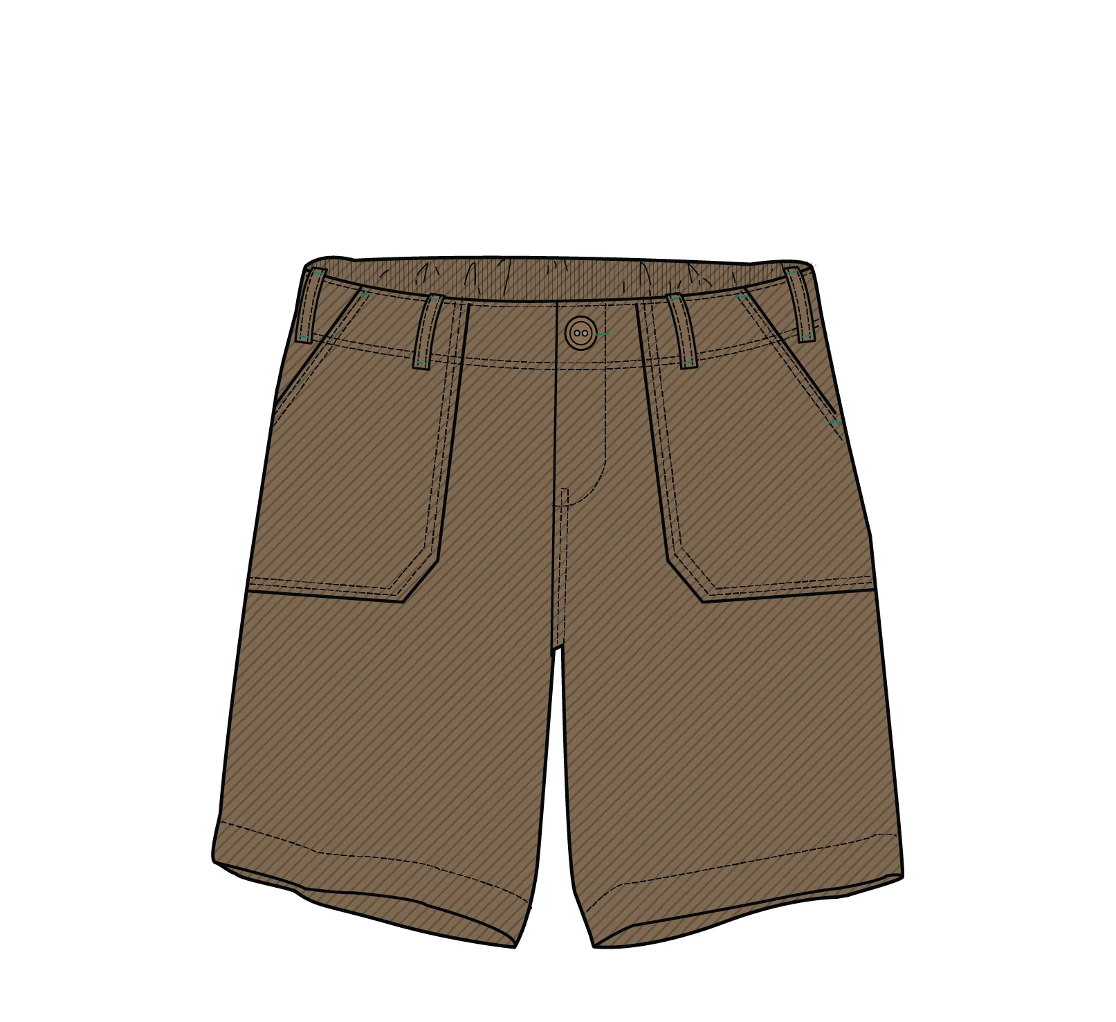 Lani Light Short - Caramel - Image 9