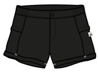 Laura All Purpose Short - True Black - Image 11