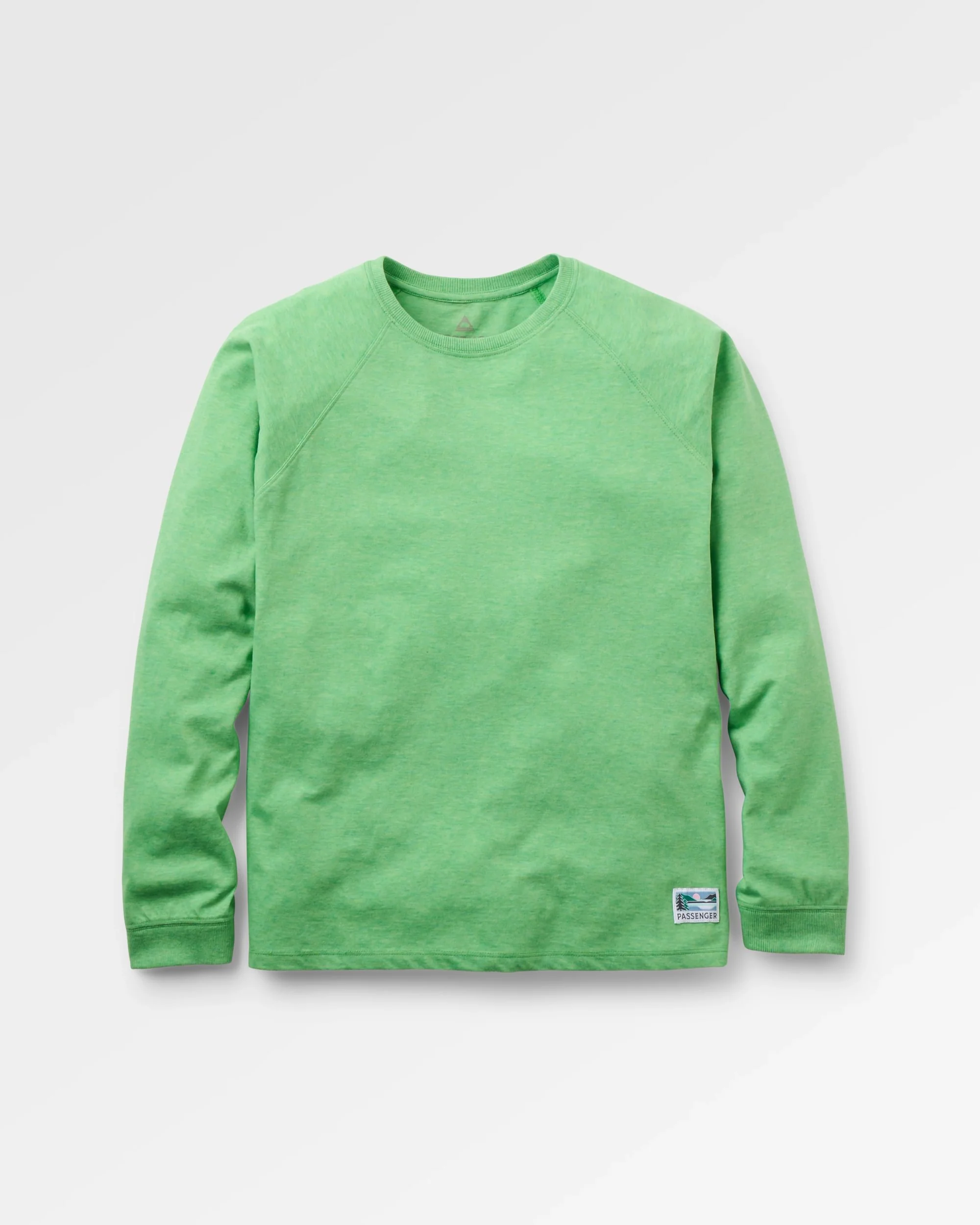 Legacy LS T-Shirt - True Green Marl - Image 2
