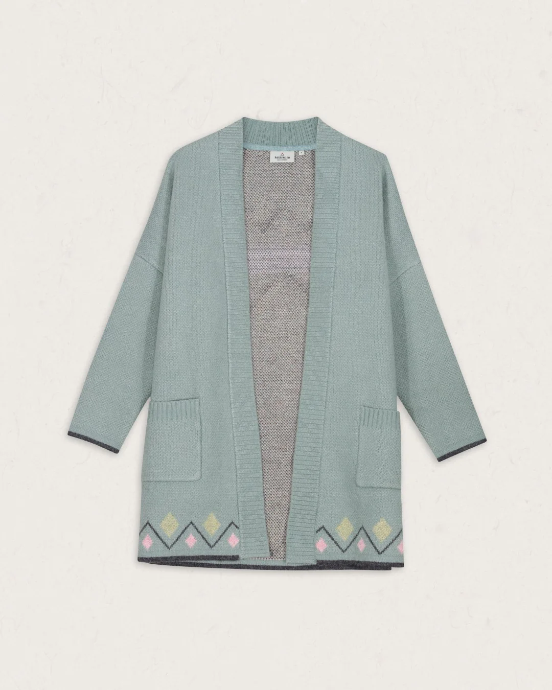 Leif Yarn Cardigan - Pistachio - Image 11