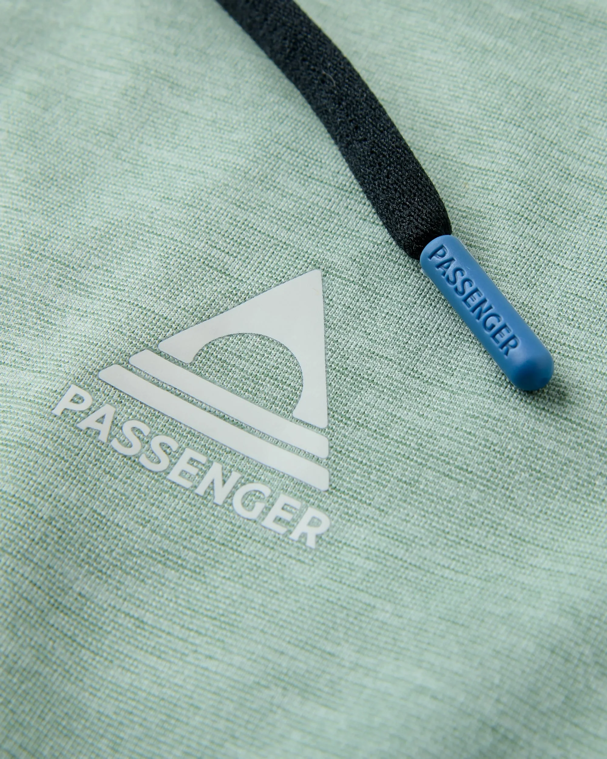 Light Ray Hooded UPF50 LS T-Shirt - Pistachio Marl - Image 3