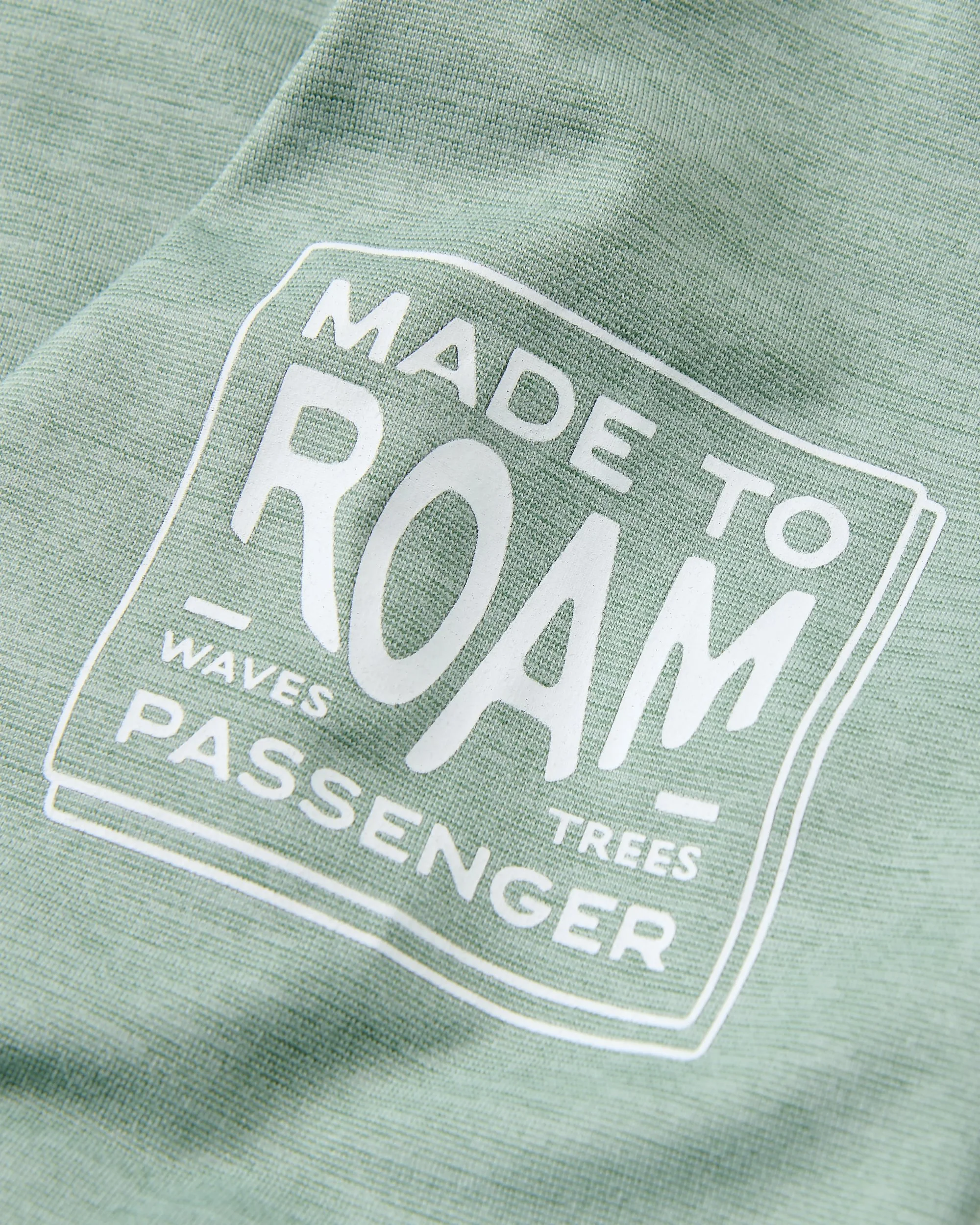Light Ray Hooded UPF50 LS T-Shirt - Pistachio Marl - Image 4
