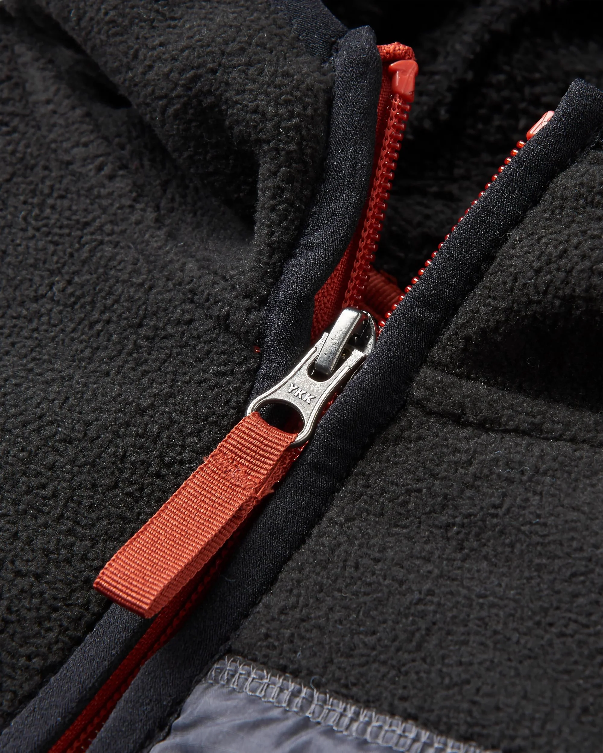 Loch Hooded Polar Fleece - Black - Image 7