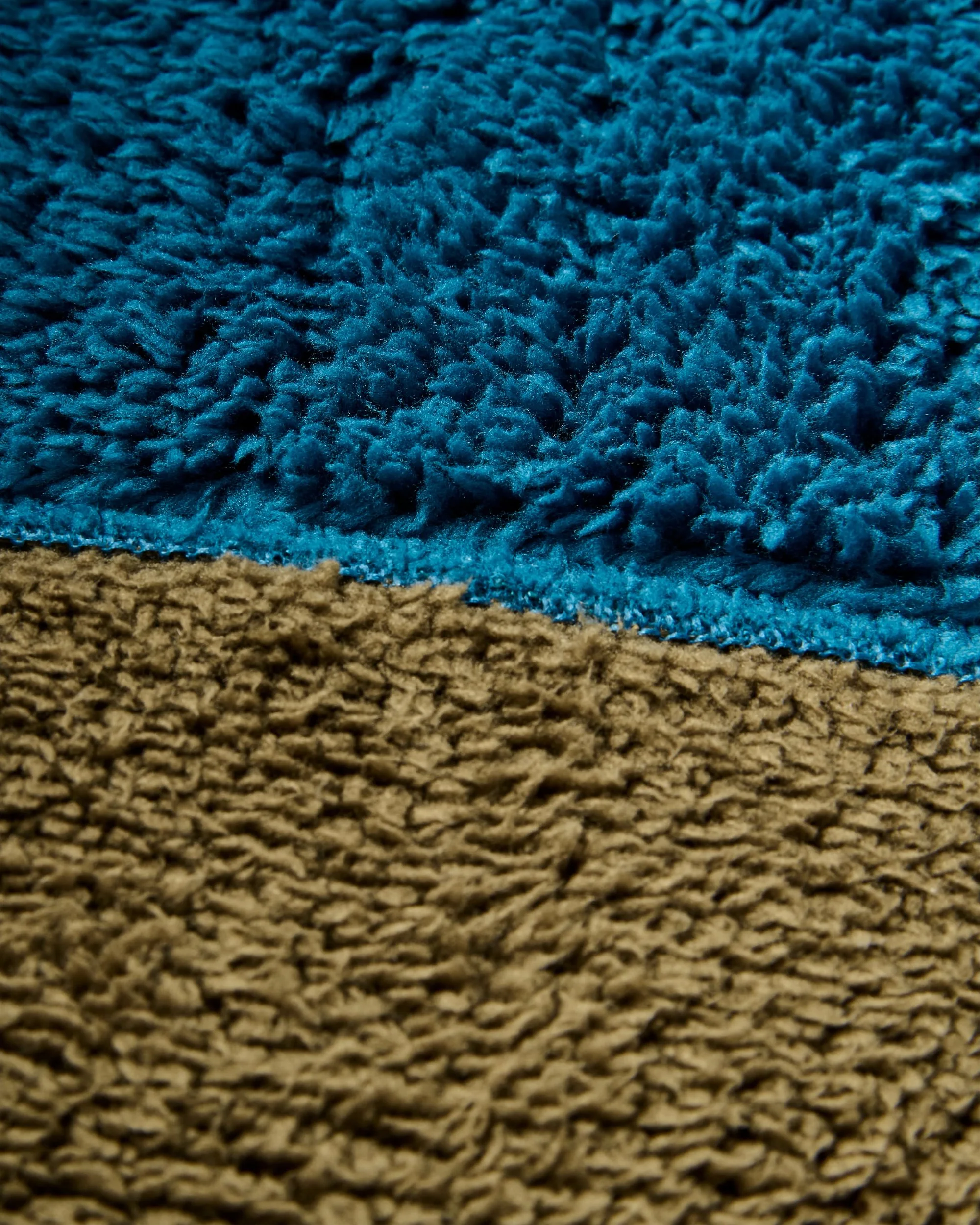 Loch Hooded Polar Fleece - Tidal Blue/Dark Olive - Image 5
