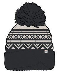 Lodge Bobble Hat - Black - Image 9