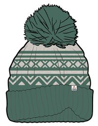 Lodge Bobble Hat - Dark Forest - Image 6