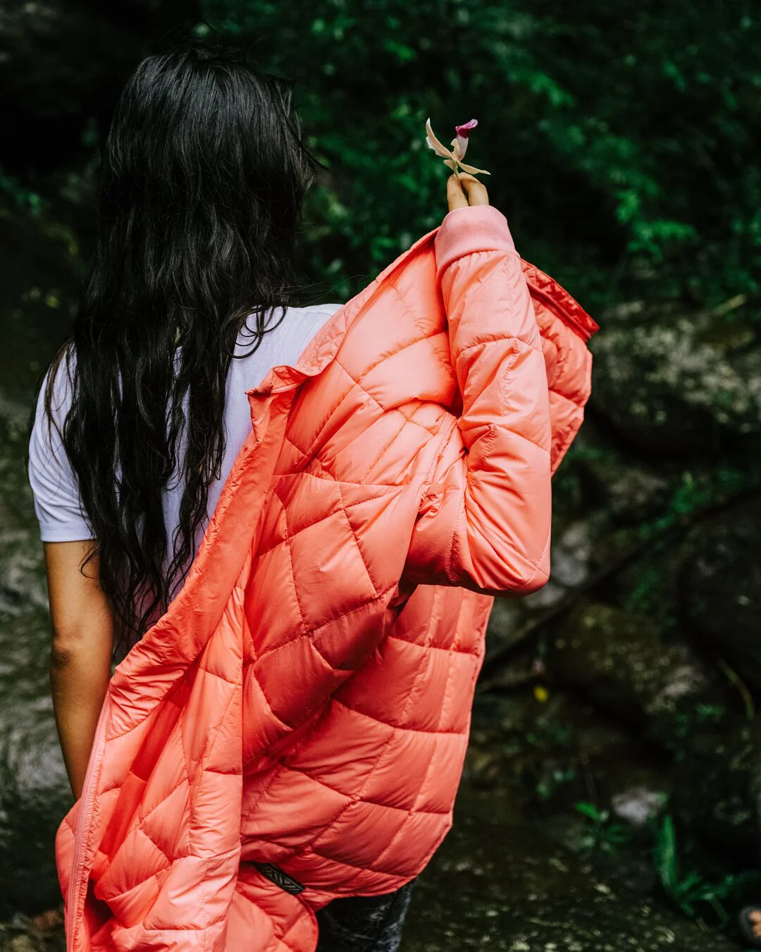 Lorelei Oversized Insulated Jacket - Shell Pink - Image 6