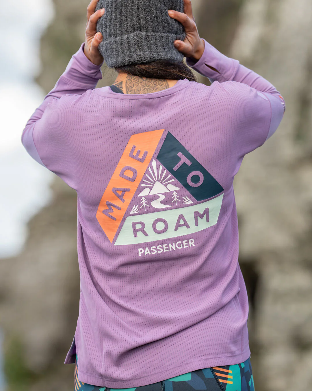 Lotus Active LS Top - Lilac - Image 3
