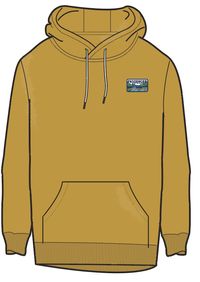 Love The Wild Hoodie - Mustard Gold - Image 7