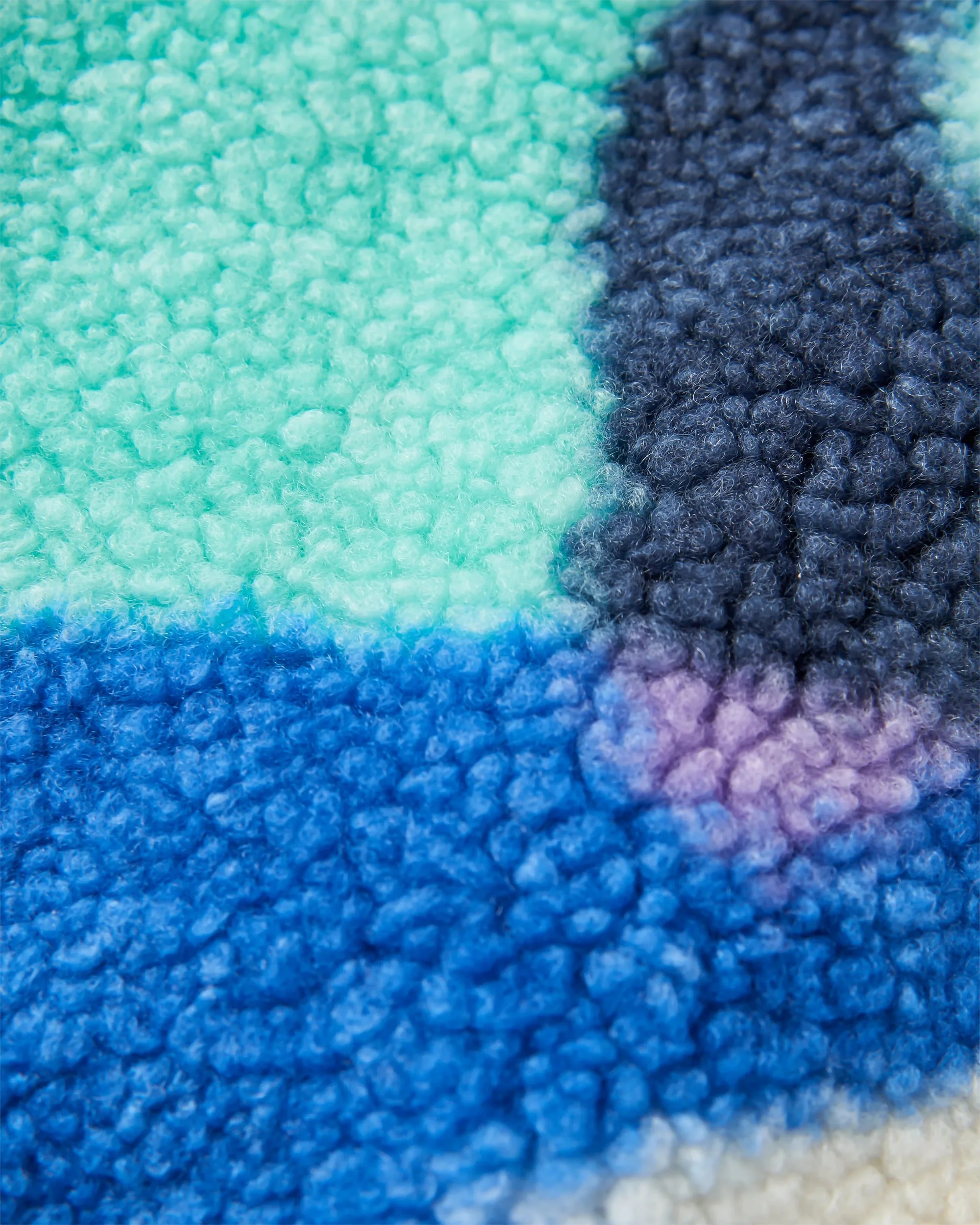 Lucia Sherpa Fleece - Mountain Foliage Purple - Image 6