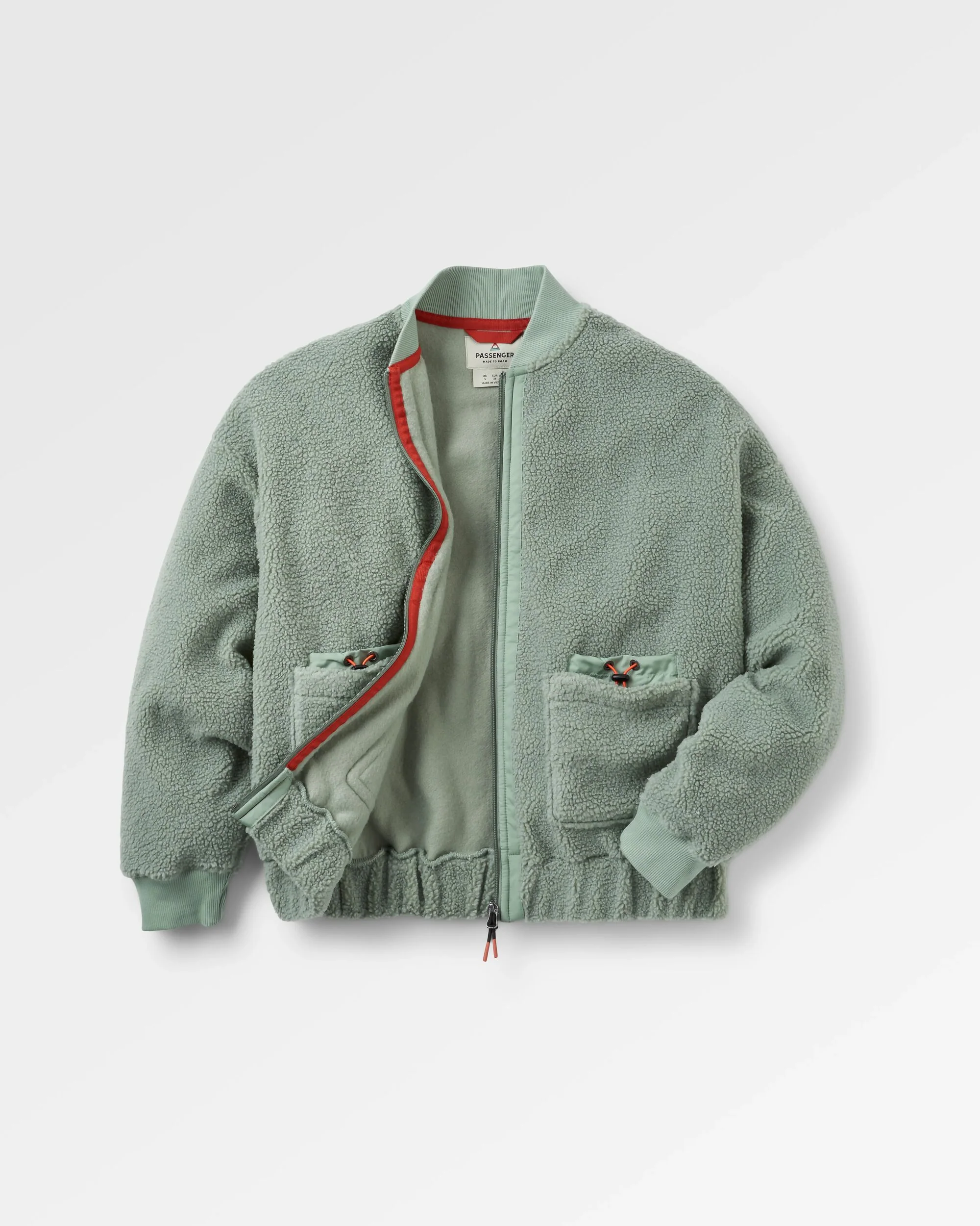 Lucia Sherpa Fleece - Pistachio - Image 2