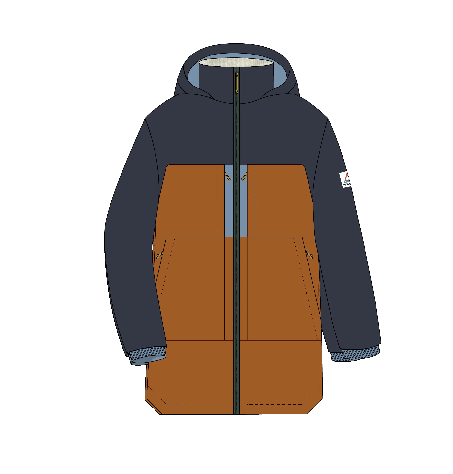 Lumi Insulated Parka - Golden Brown - Image 11