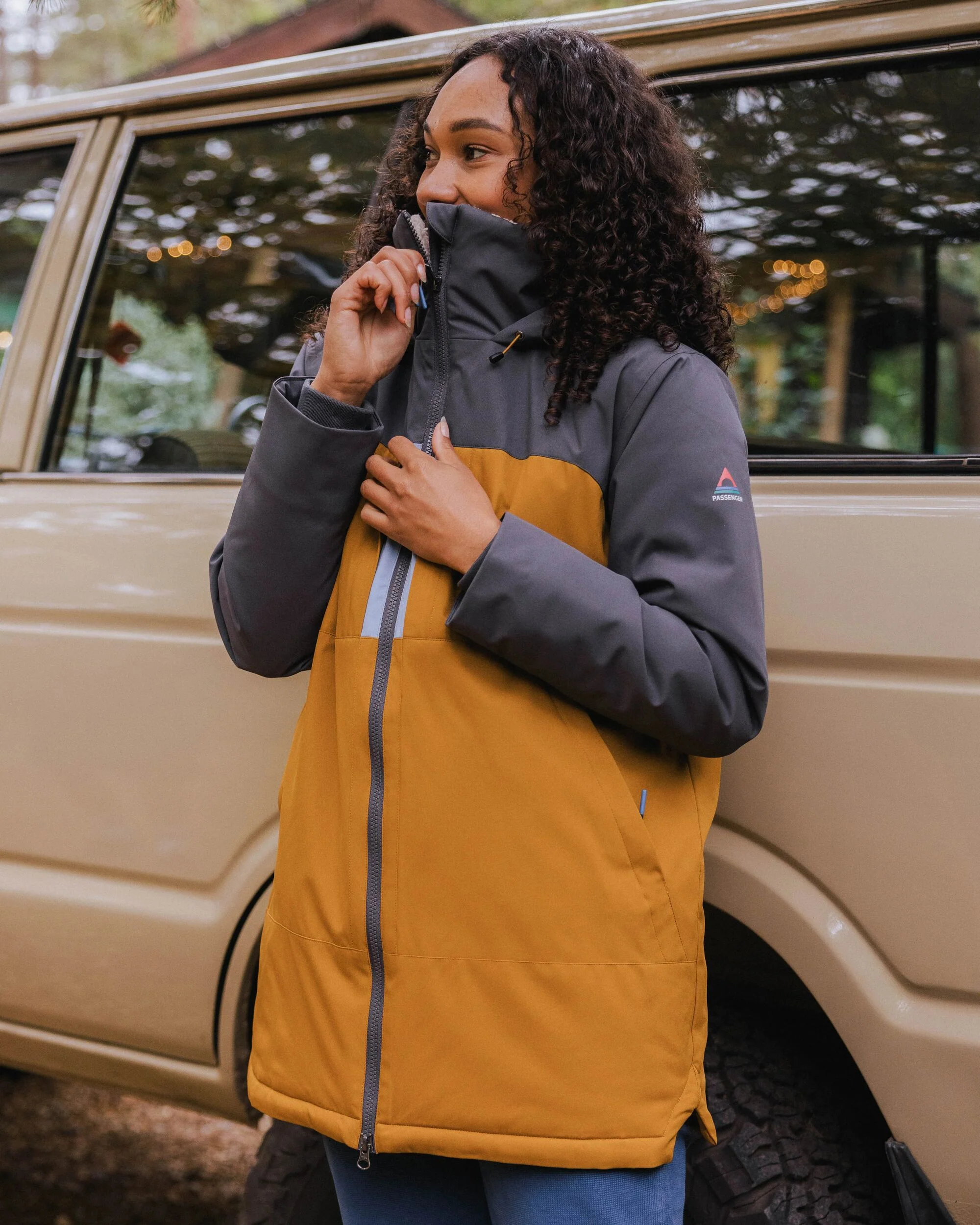 Lumi Insulated Parka - Golden Brown - Image 4
