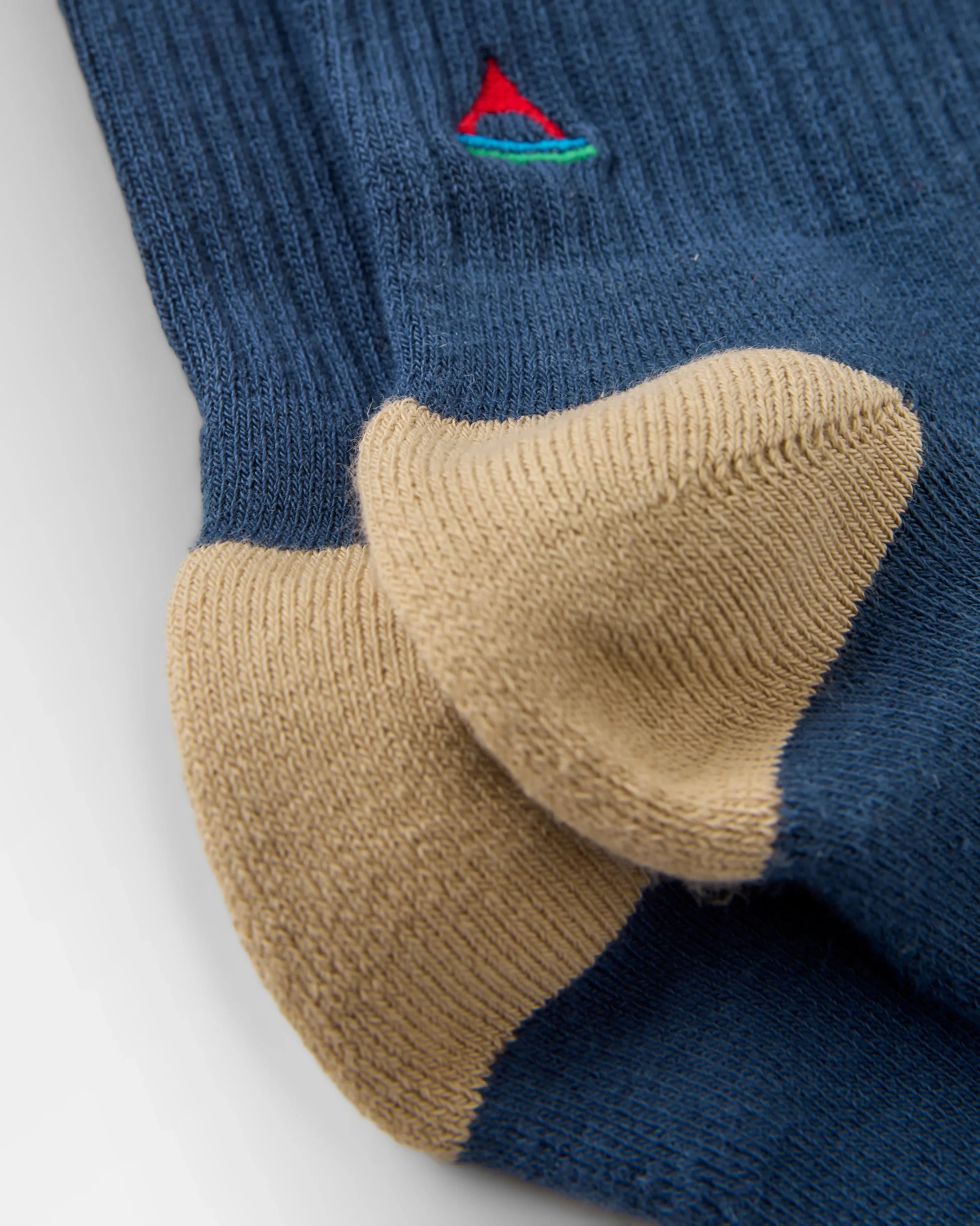 Made to Roam Graphic Crew Socks - Rich Navy - Image 5